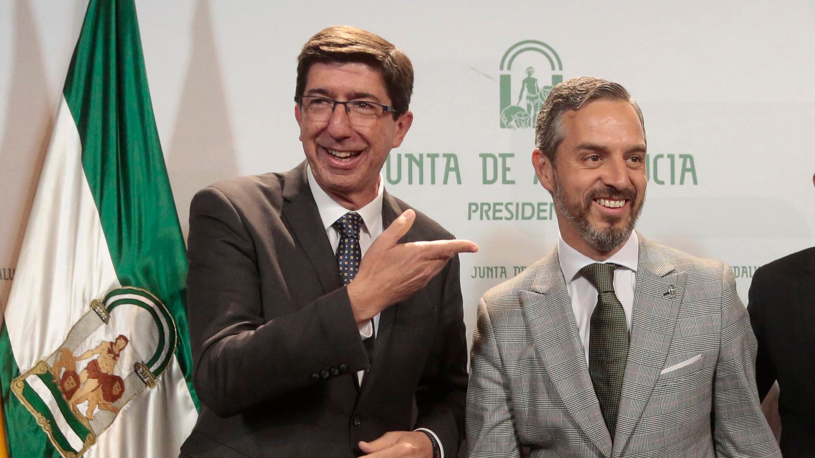 Juan Marín y Juan Bravo, en una imagen de archivo.