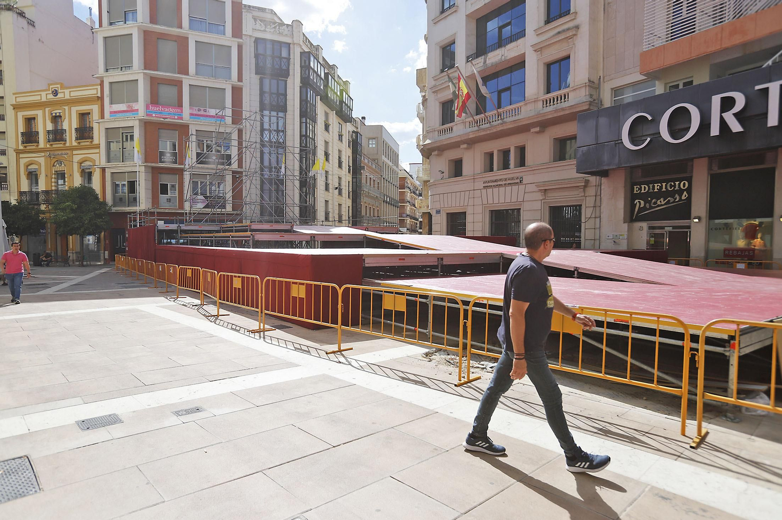 Imágenes de los preparativos para la Coronación de Amargura