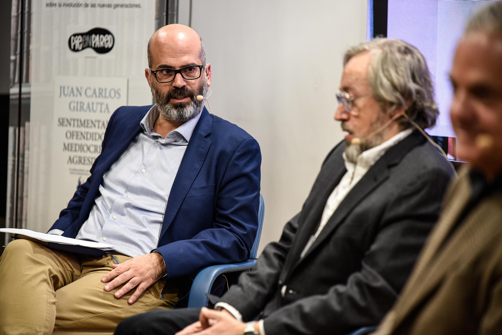 Imágenes de la presentación del libro de Juan Carlos Girauta  "Sentimentales, ofendidos, mediocres y agresivos"