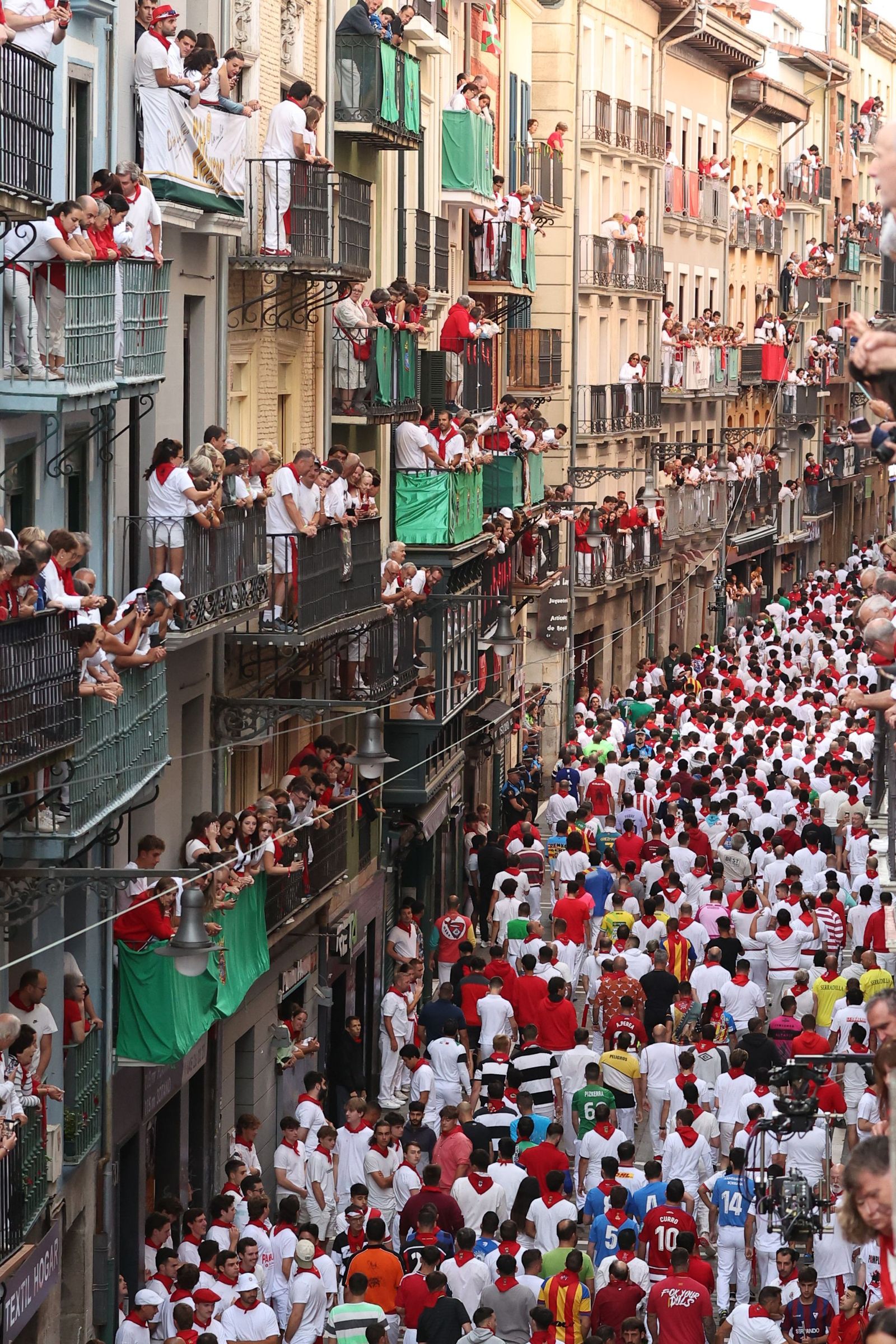 Las imágenes de los toros de Jandilla en los sanfermines
