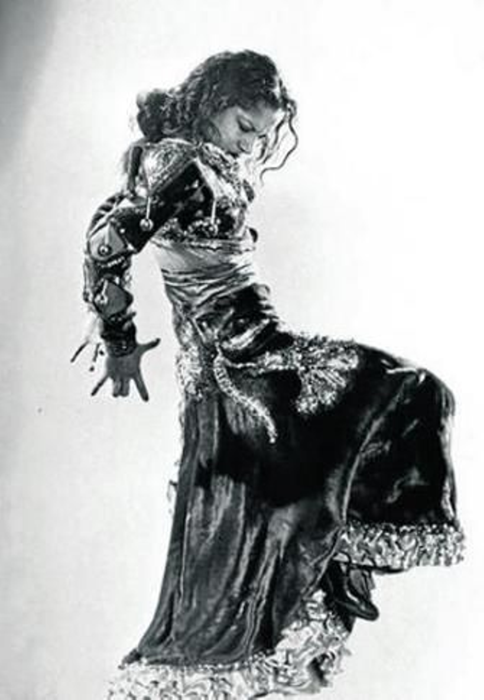 Una de las imágenes inéditas de Carmen Amaya.