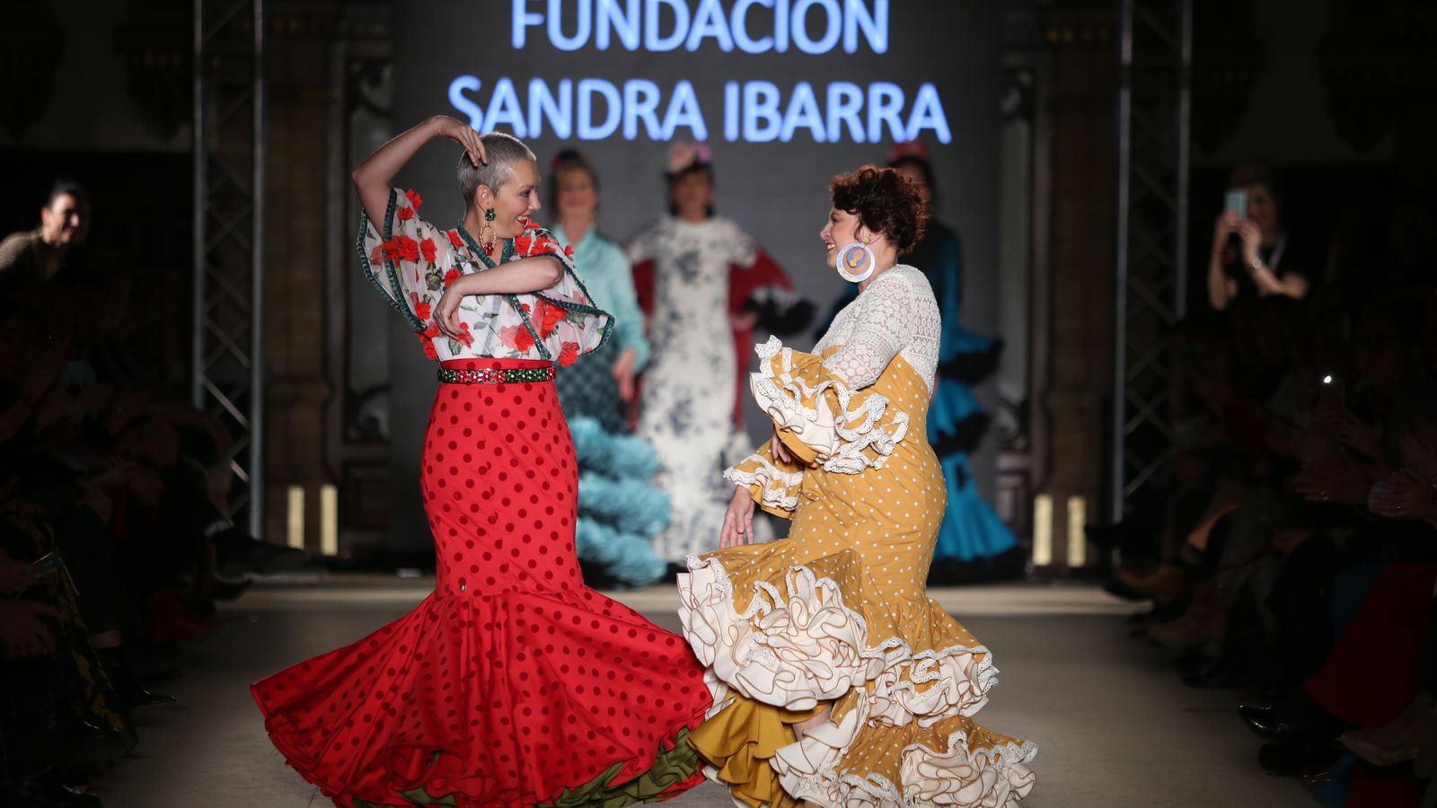 El desfile de la Fundación Sandra Ibarra  de We Love Flamenco en fotos