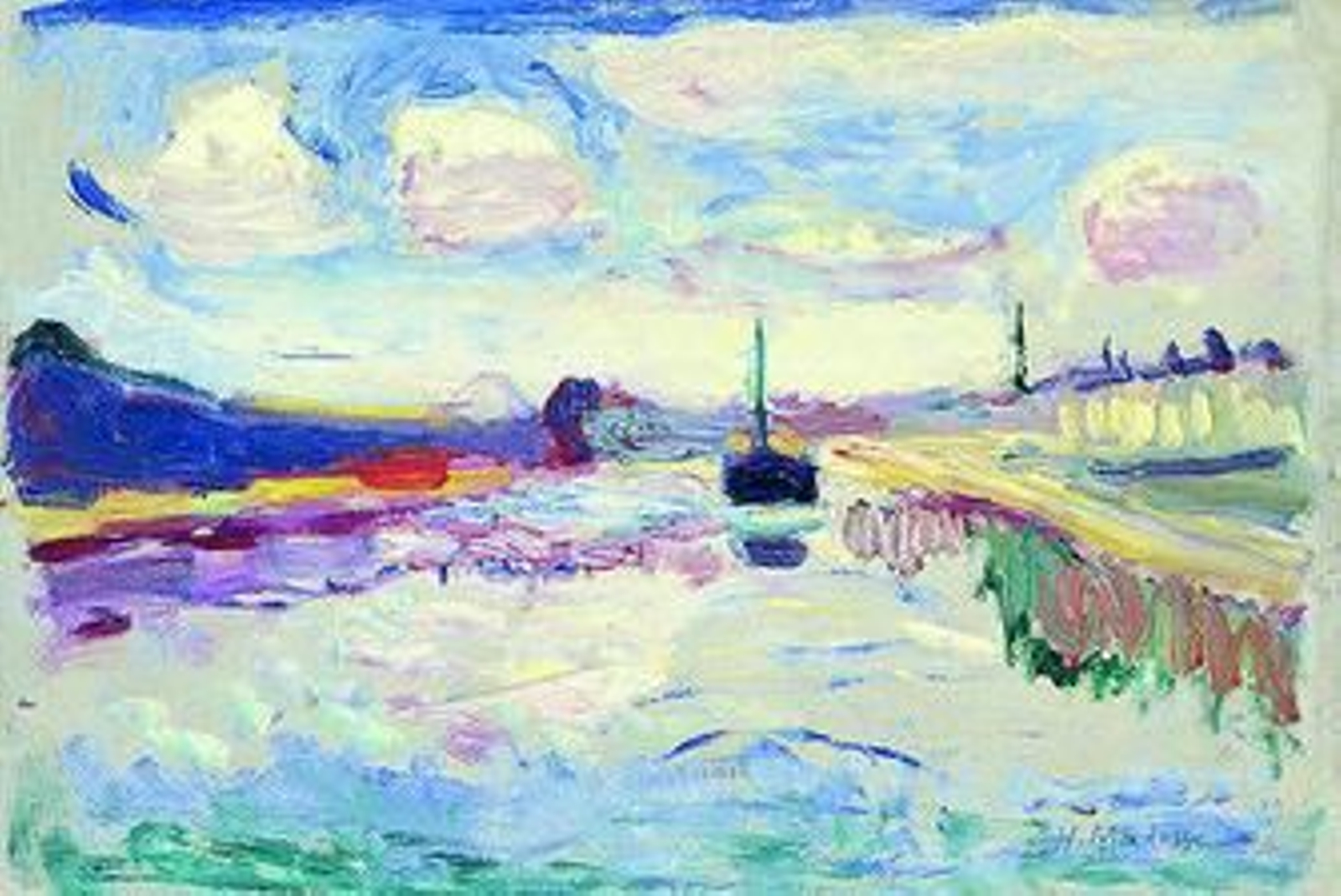 'Canal du Midi', de Henri Matisse.