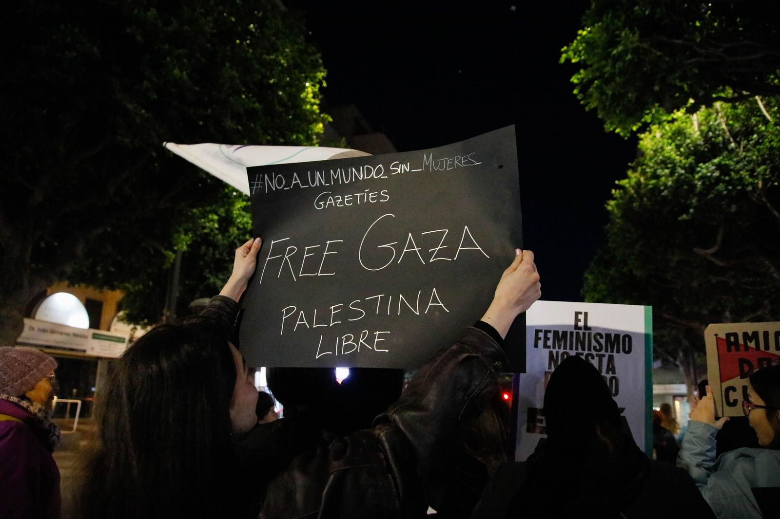 Galería de imágenes por el día de la mujer en Almería