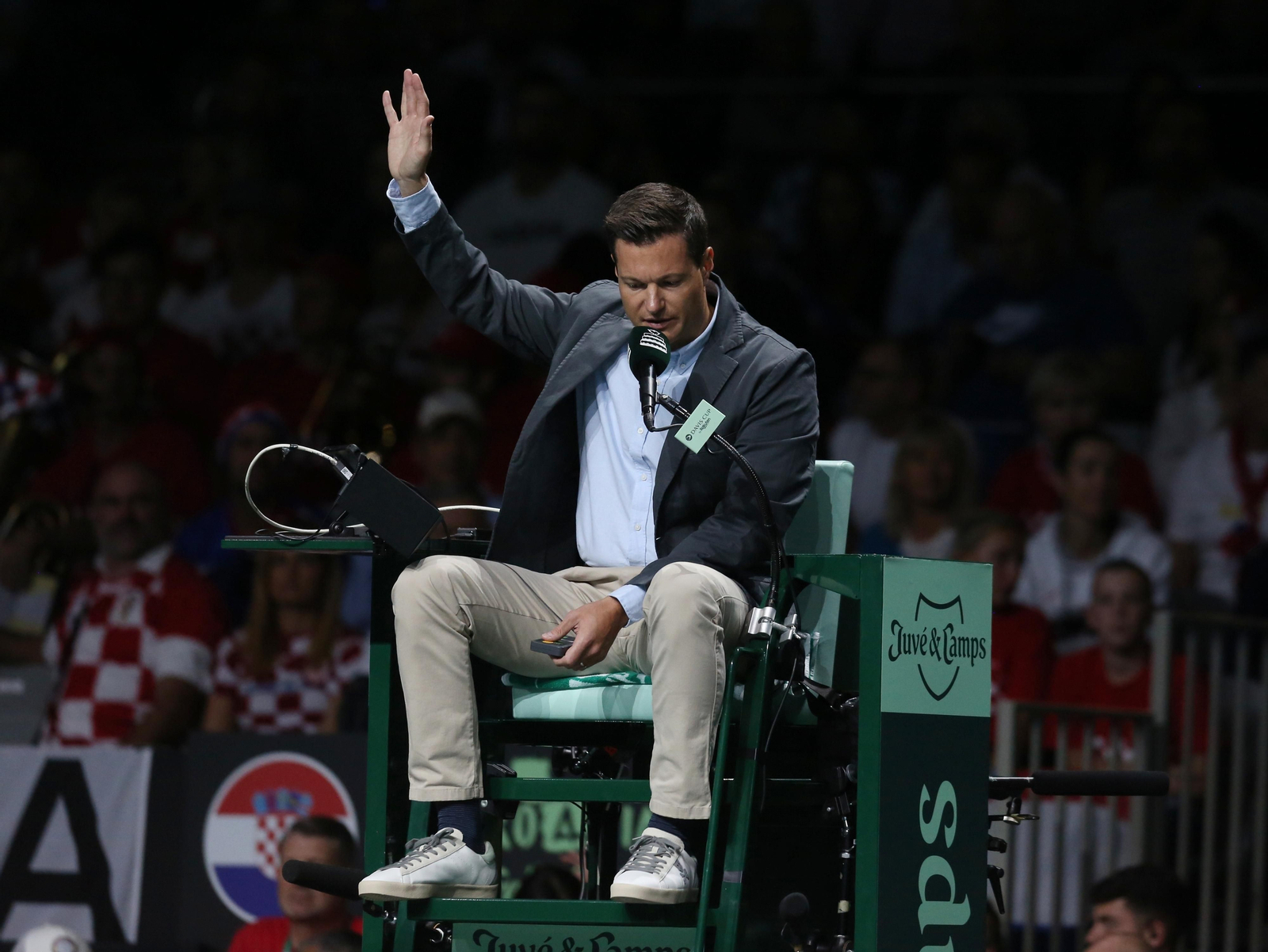 Las fotos de la Copa Davis en Málaga Las fotos de la Copa Davis en Málaga