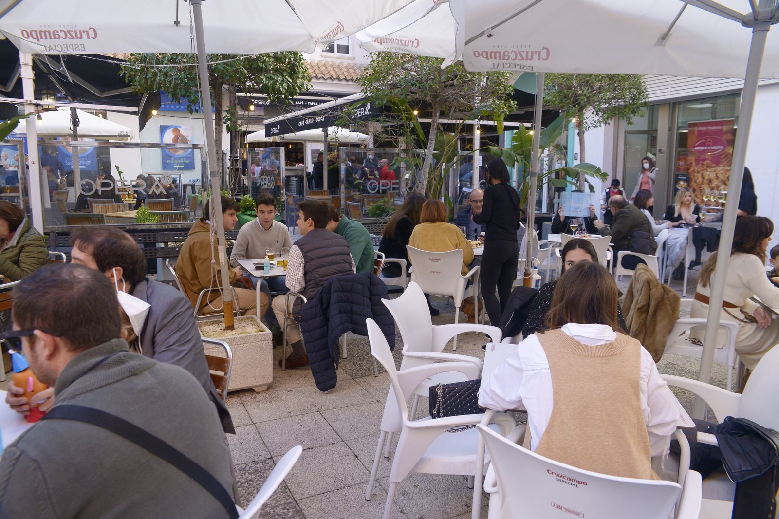 Fotos de ambiente navideño en Algeciras.