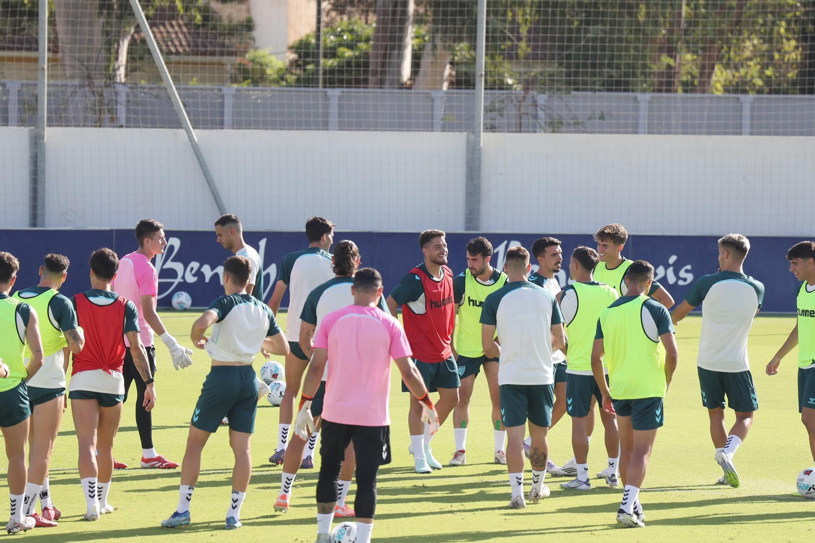 El Málaga CF se muda a la Ciudad Deportiva sin Eneko Jauregi