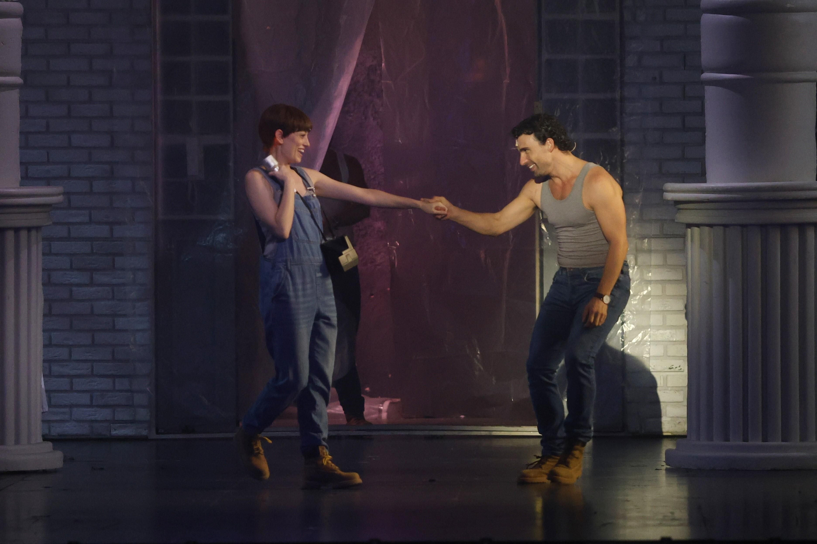 El musical de Ghost en Málaga, con David Bustamante y Ricky Merino, en fotos