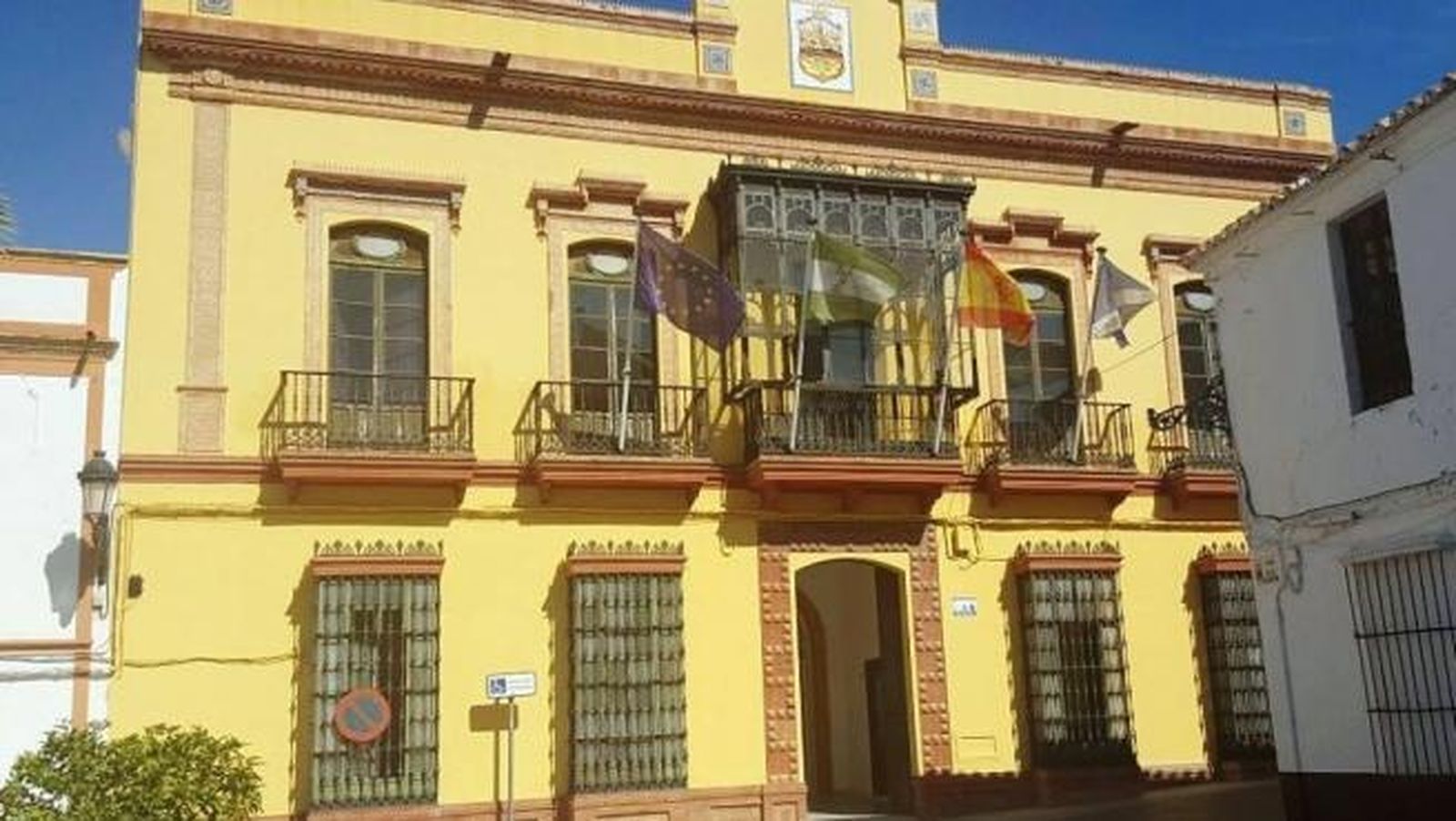 El Ayuntamiento de Montellano.