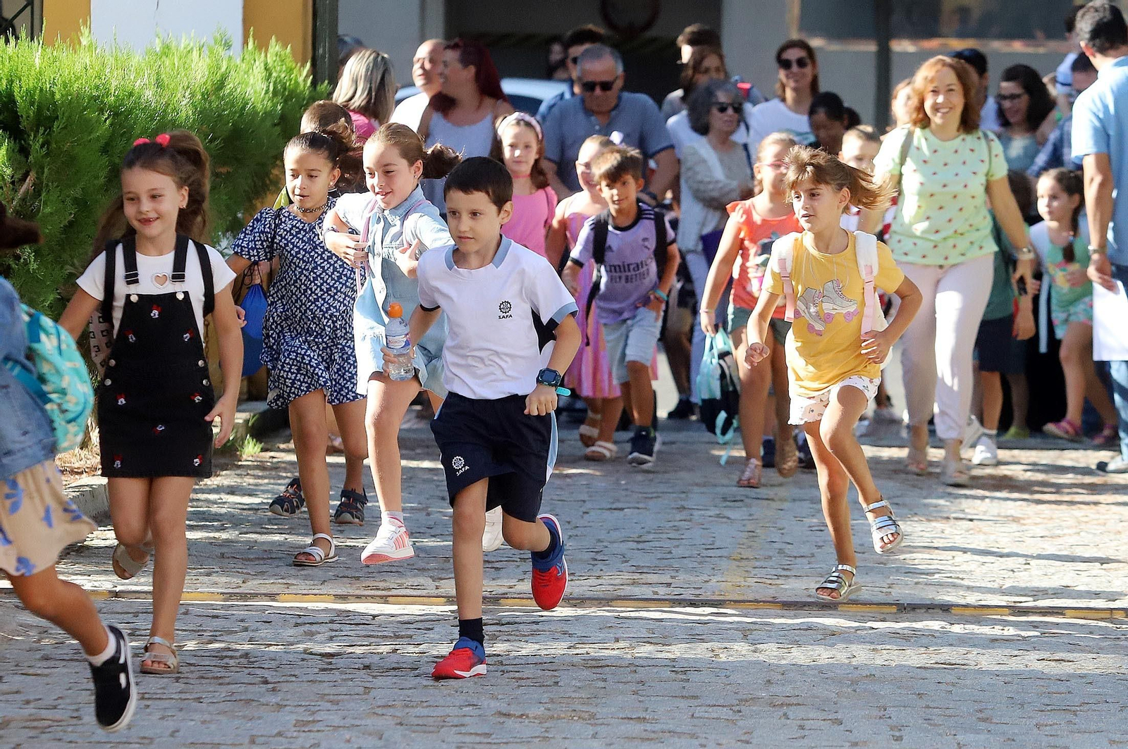 Imágenes de la vuelta al cole en el SAFA Funcadia
