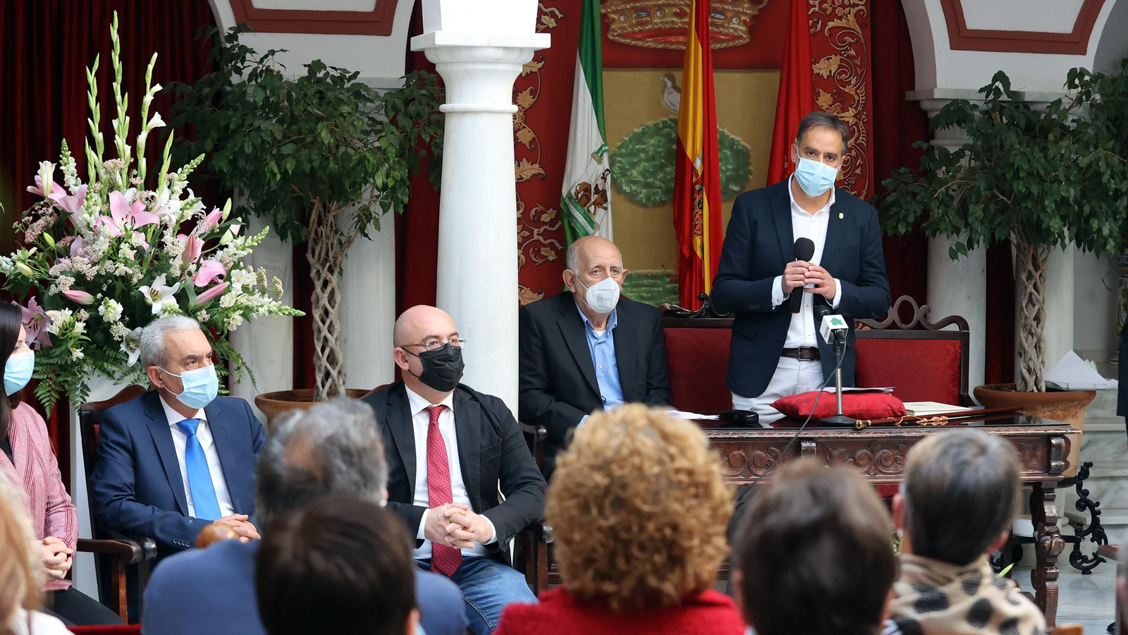 Imágenes de la toma de posesión de Ramón Galán como Alcalde de Trebujena