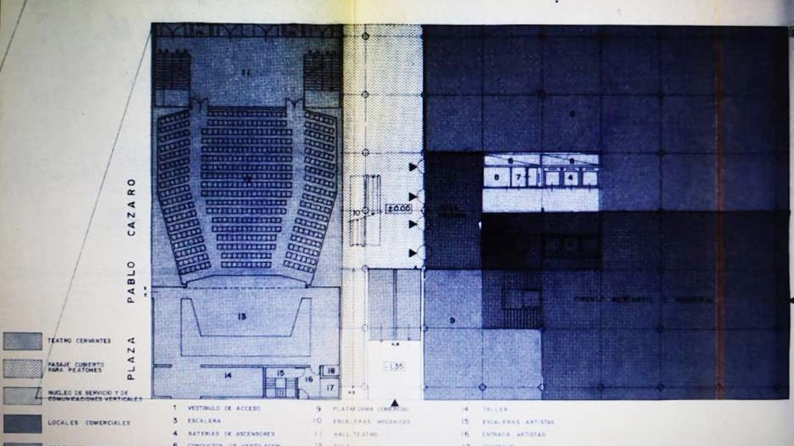 Nueva planta Teatro Cervantes