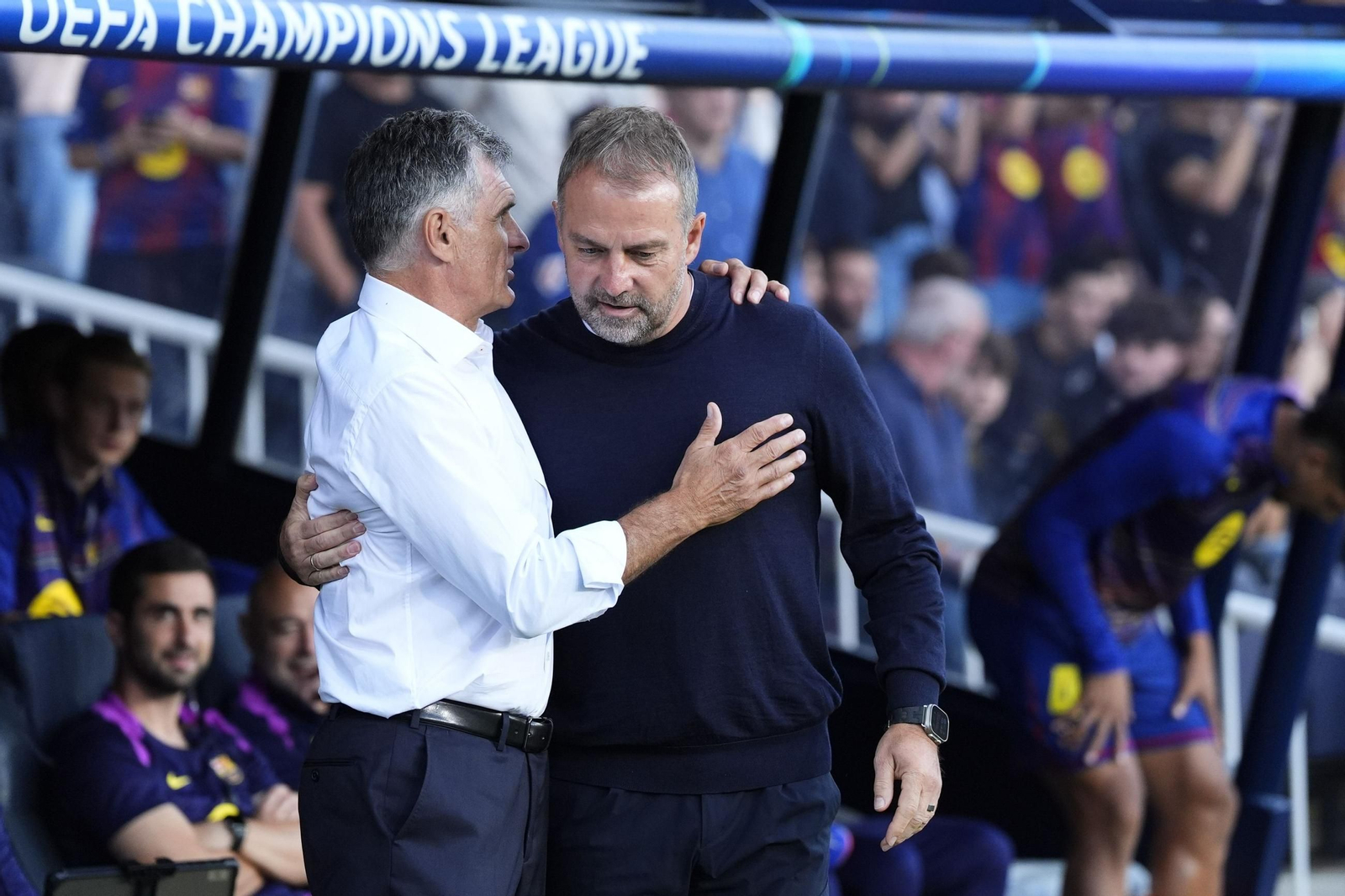 Las fotos del Barcelona-Olympiacos