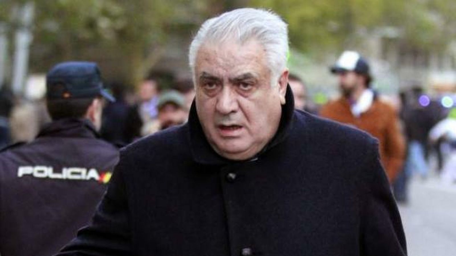 El ex presidente del Real Madrid Lorenzo Sanz
