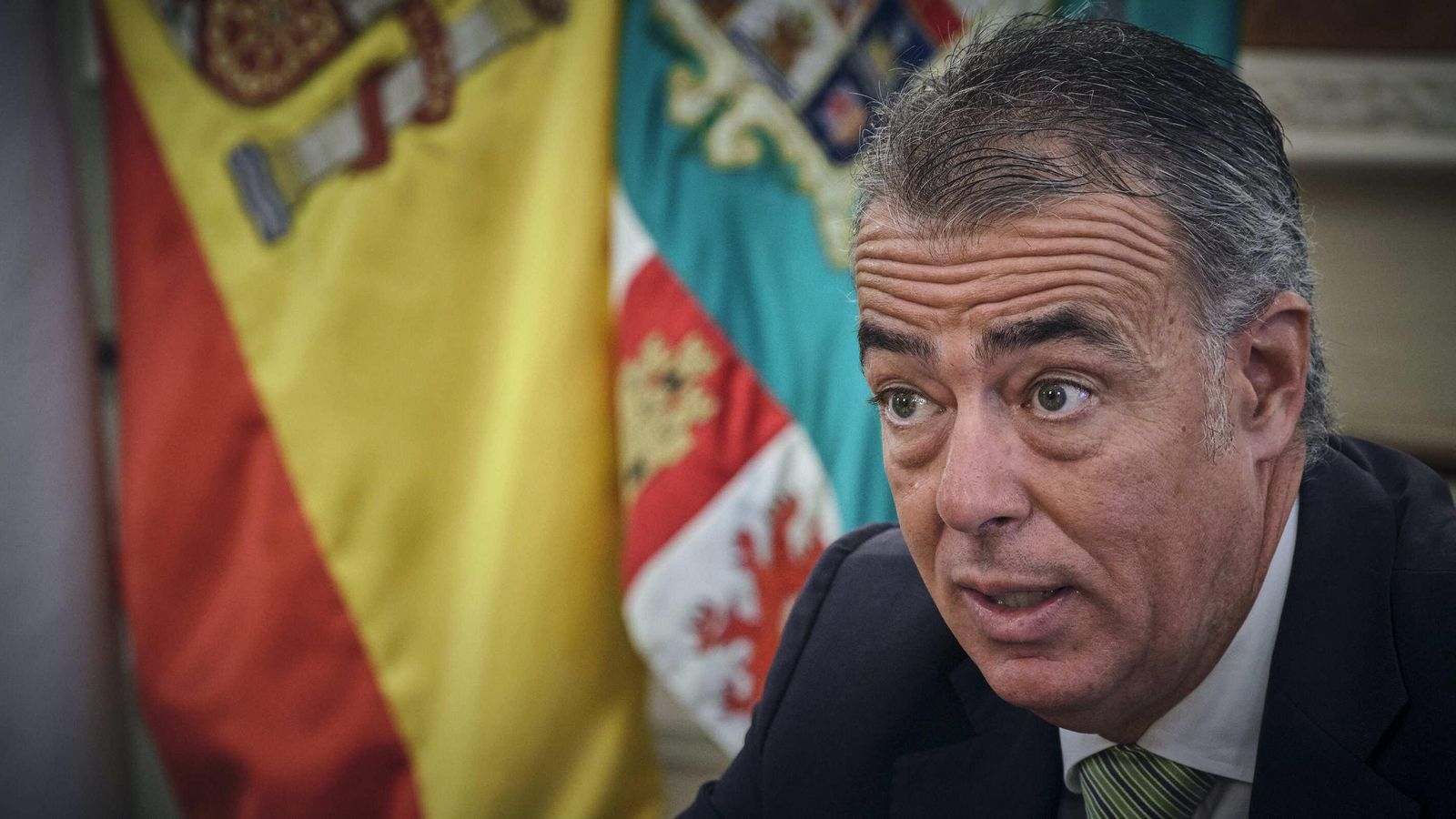 El director de la Oficina Antifraude de Andalucía, durante la entrevista con este periódico.