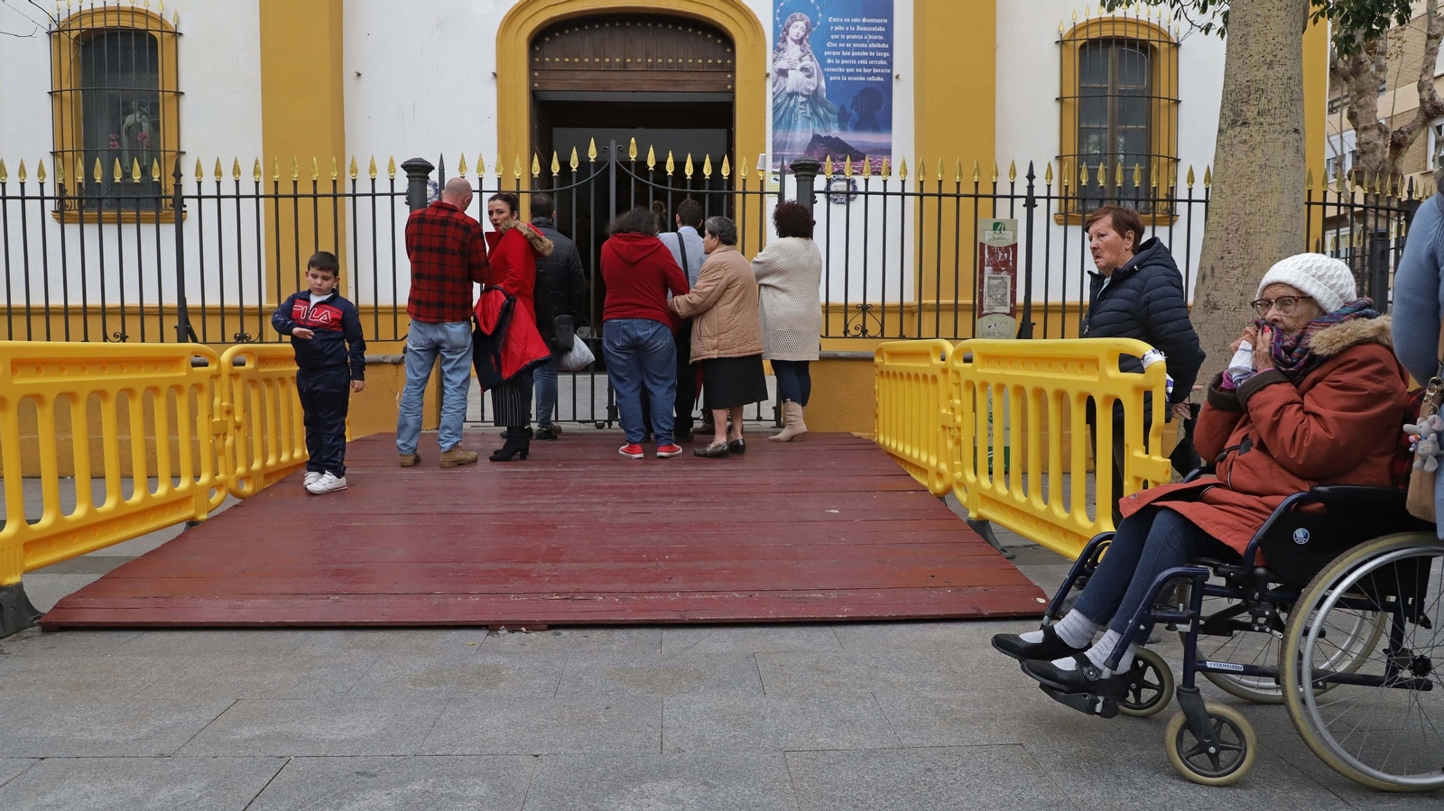 Fotos de la veneración de la Inmaculada Concepción en La Línea