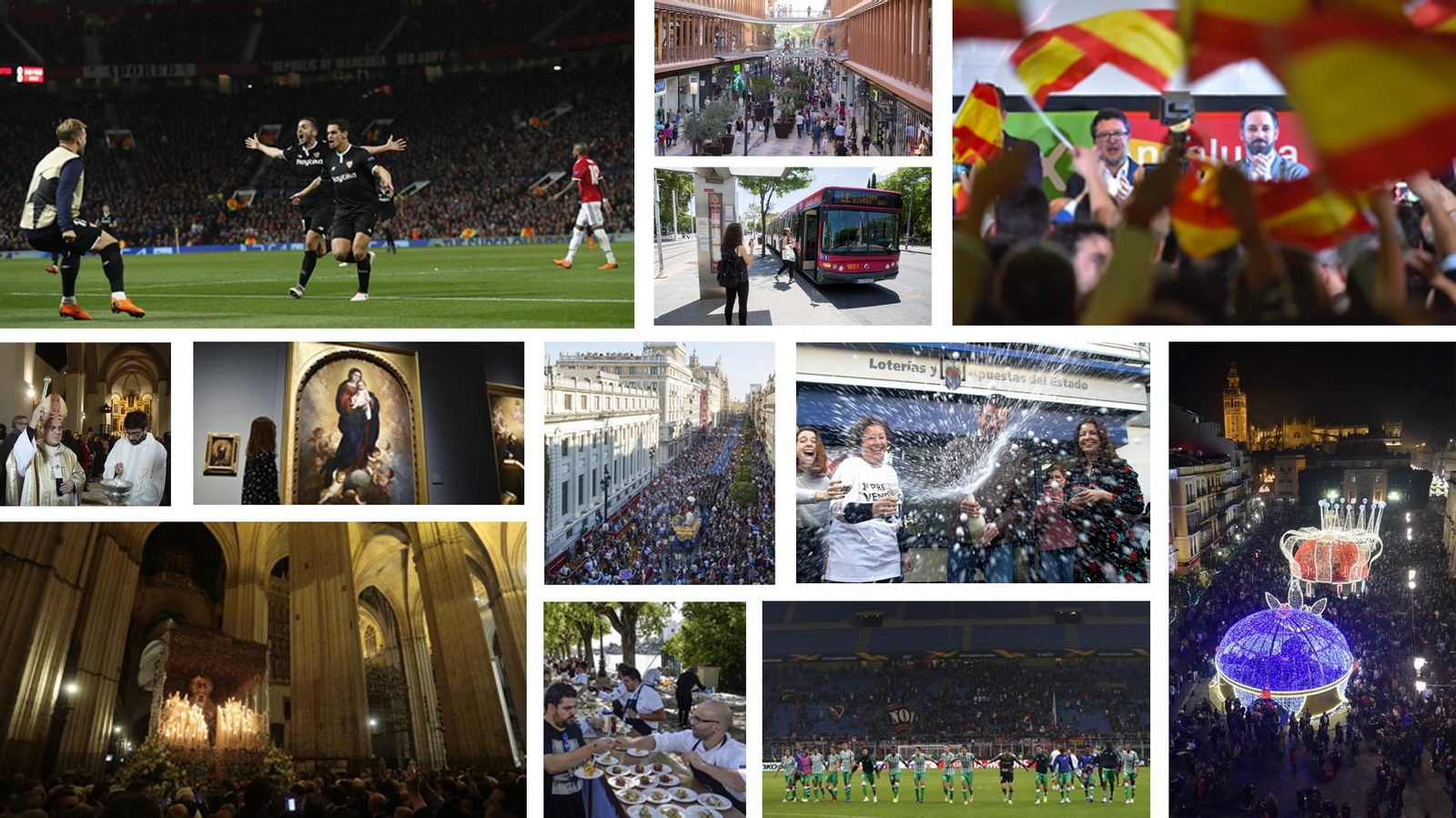 Doce momentos de 2018.