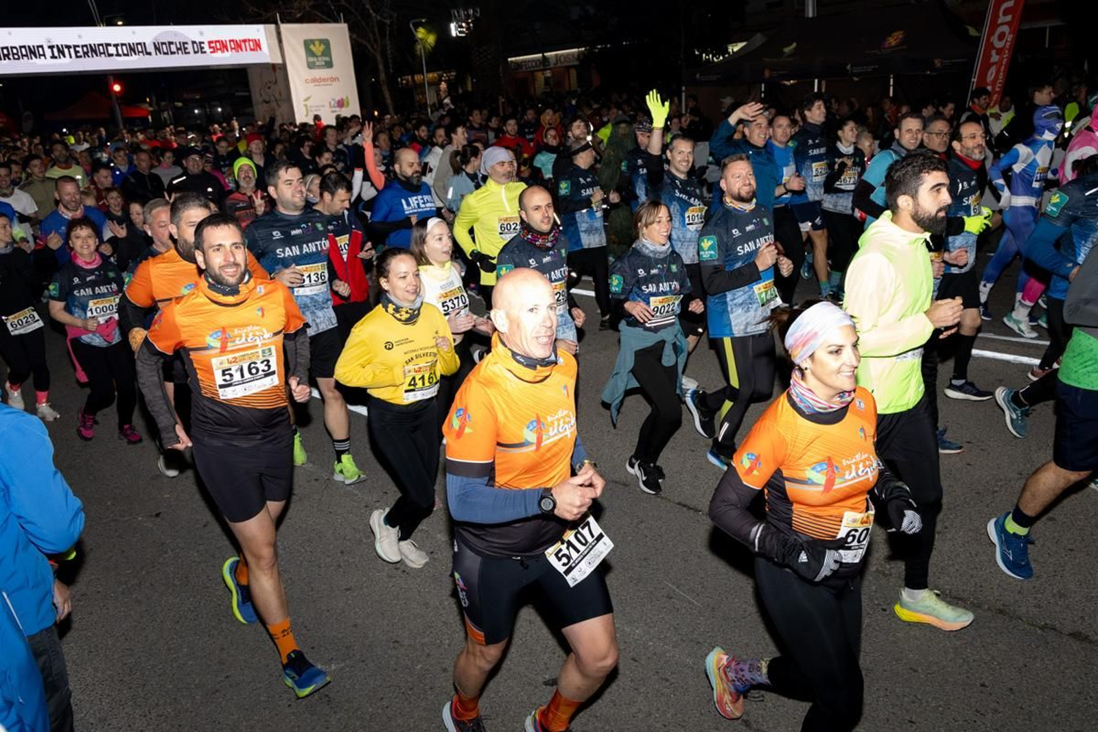 En imágenes: encuéntrate en la salida de la Carrera de San Antón (1)