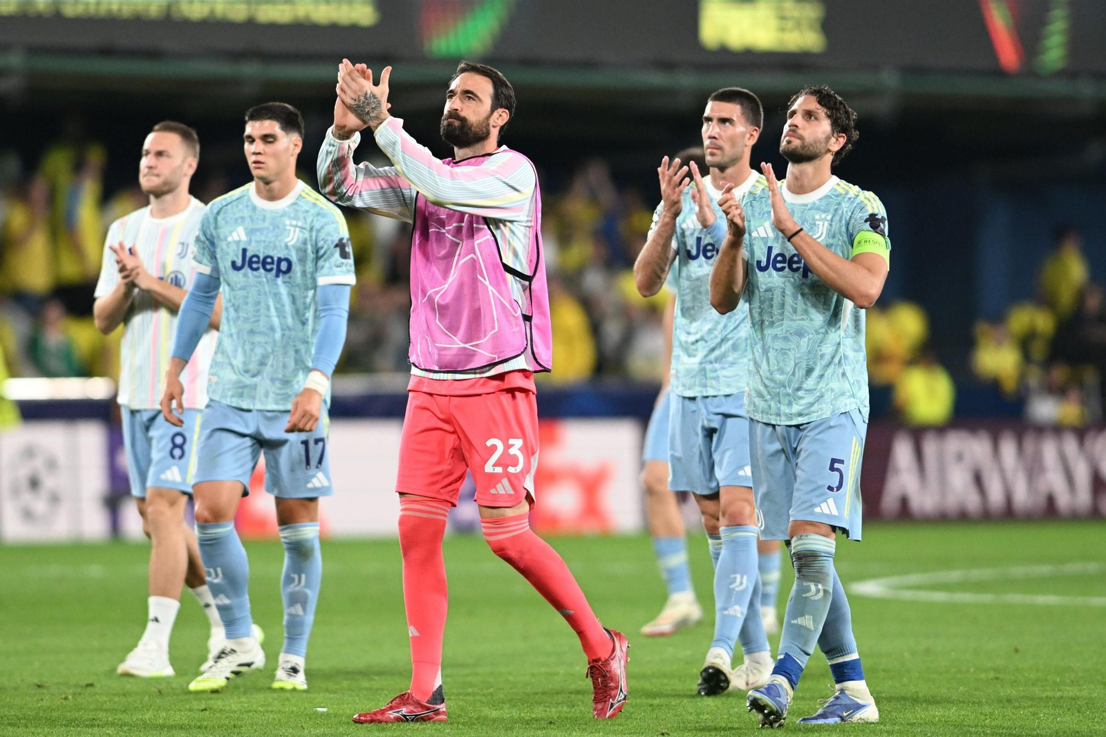 Las fotos del Villarreal-Juventus