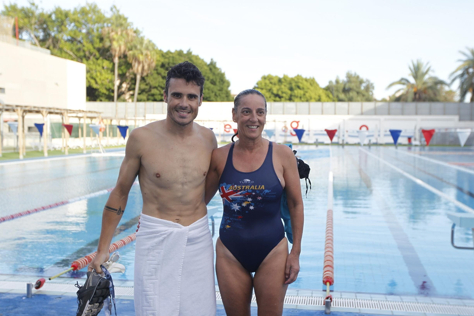 Fotogalería triatleta Javier Gómez Noya en Almería