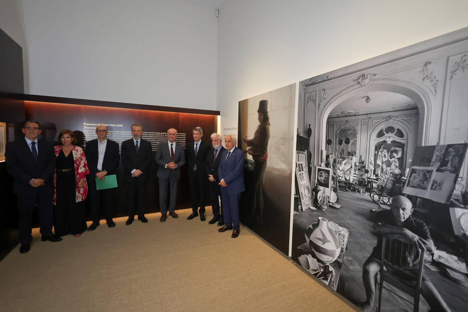 La exposición 'Goya/Picasso. Tauromaquias' del Centro Cultural Fundación Unicaja, en fotos