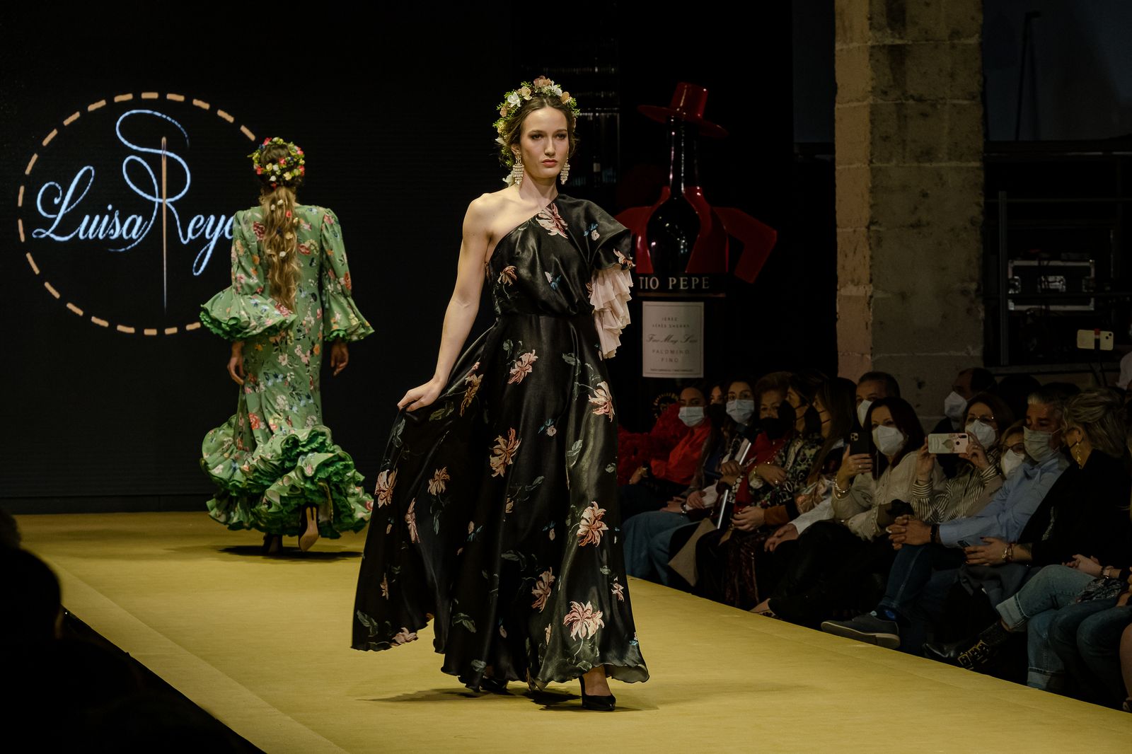 El desfile de Isabel Avedú, Luisa Reyes e Inma Castrejón en la Pasarela Flamenca de Jerez, todas las fotos