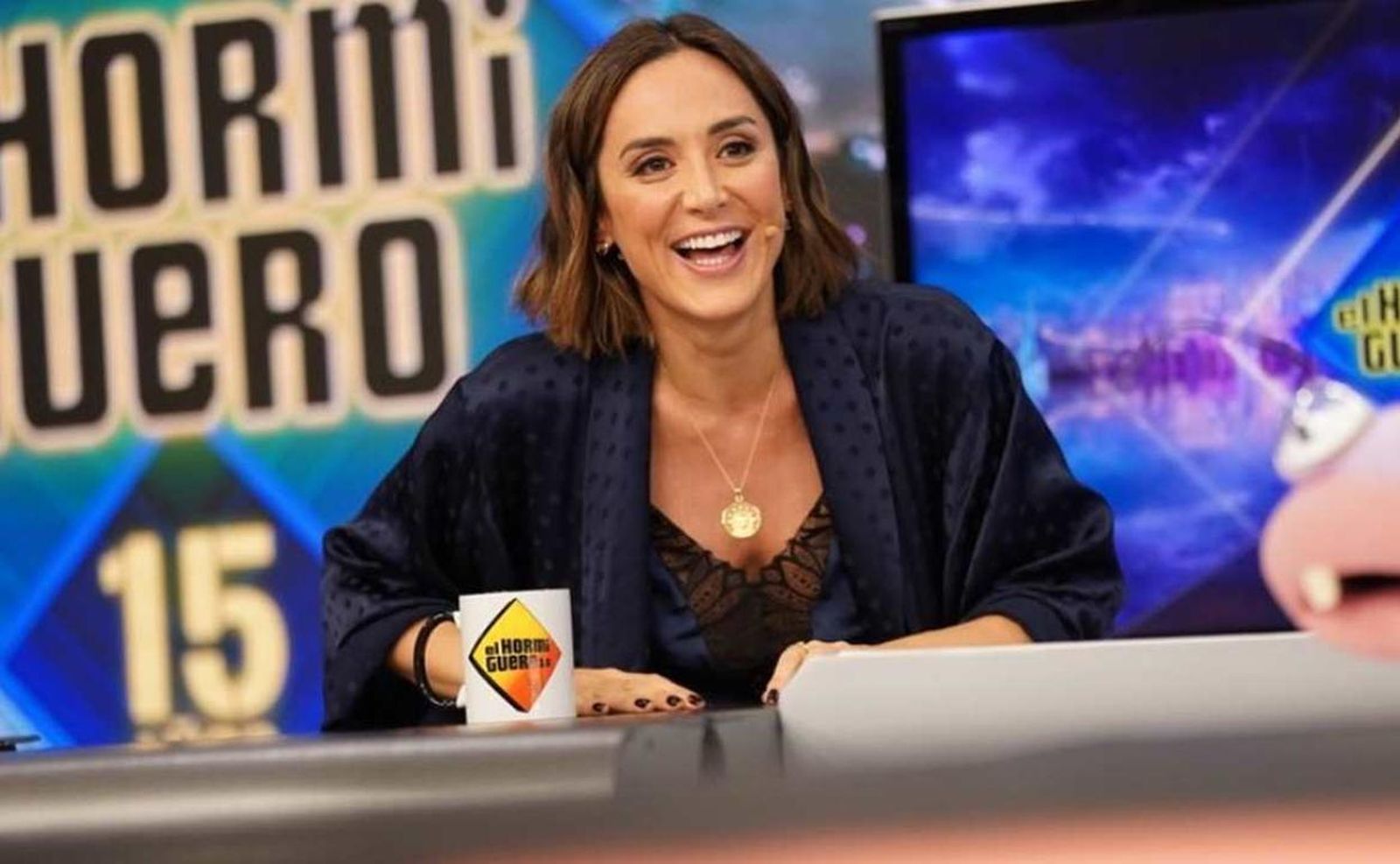 Tamara Falcó, en el plató de 'El Hormiguero 3.0'.