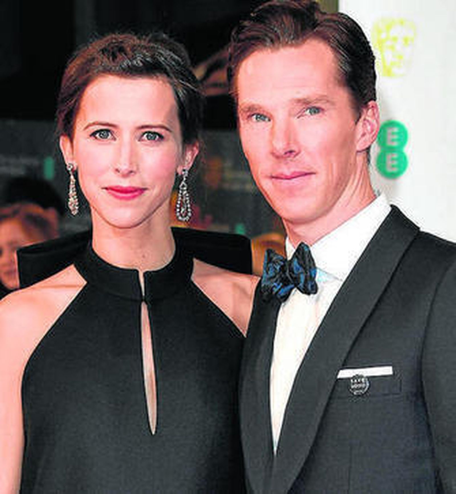 El actor Benedict Cumberbatch y su esposa, Sophie Hunter.