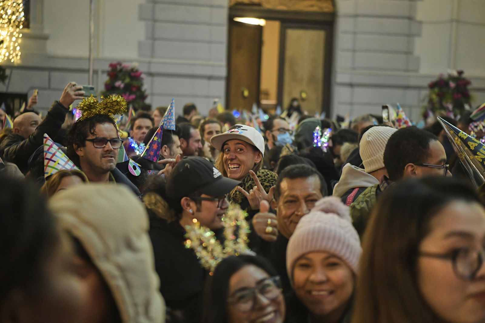 Granada da la bienvenida a 2023 en la Plaza del Carmen