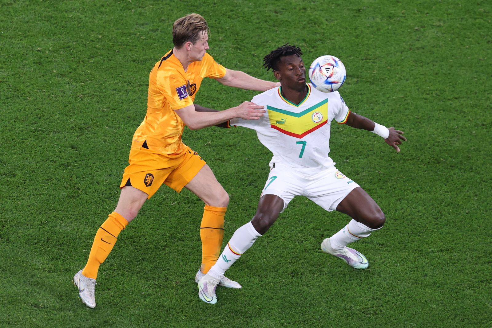 Las imágenes del Senegal - Países Bajos