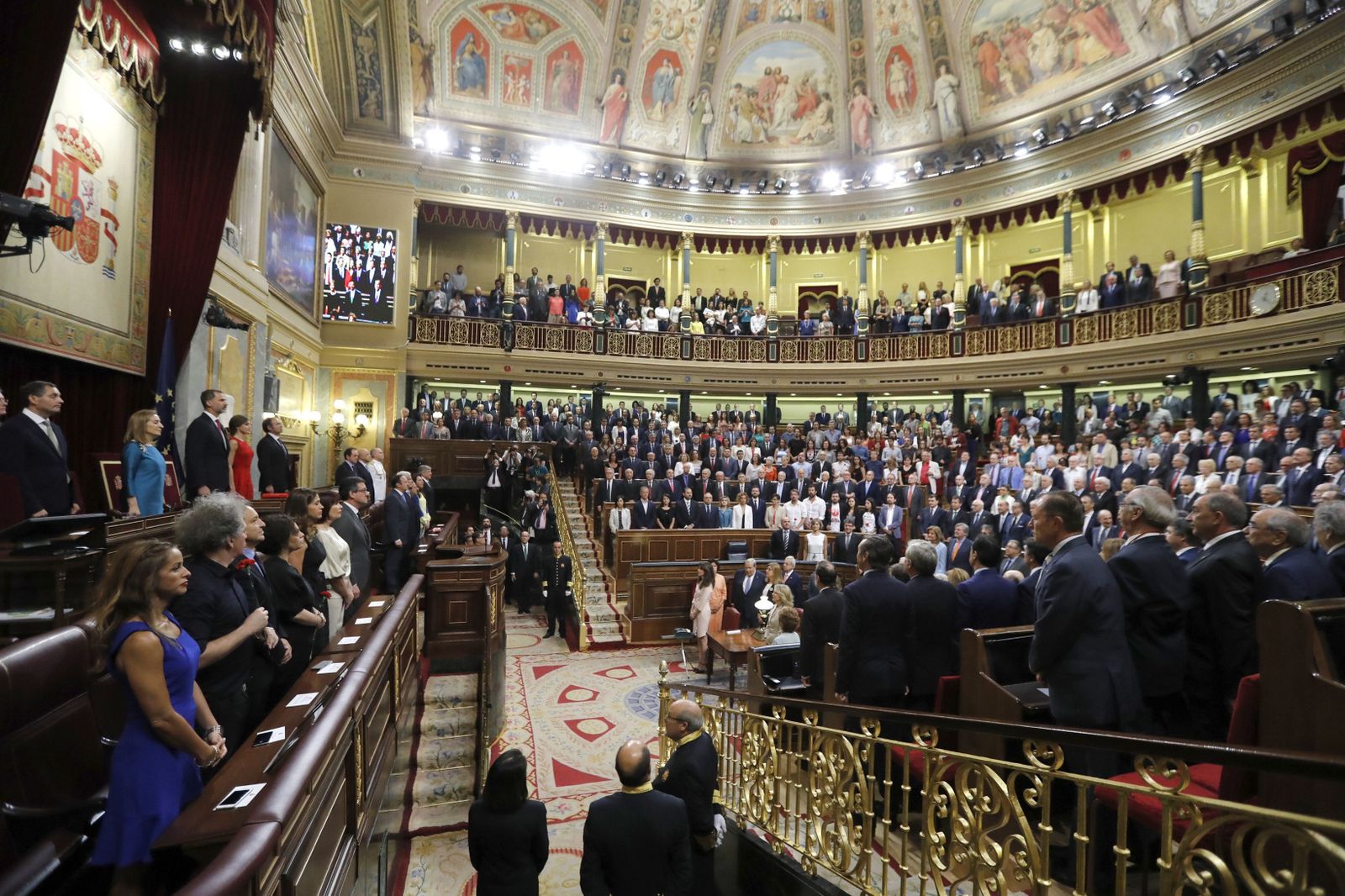 Conmemoración de los 40 años de democracia en el Congreso