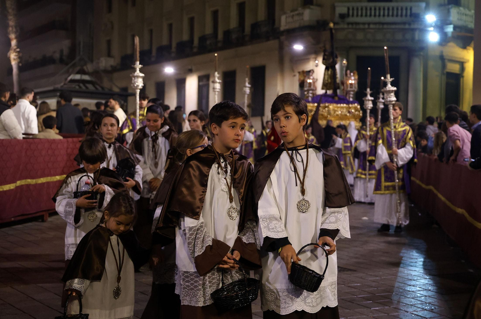 Lunes Santo: Imágenes de la Hermandad del Calvario