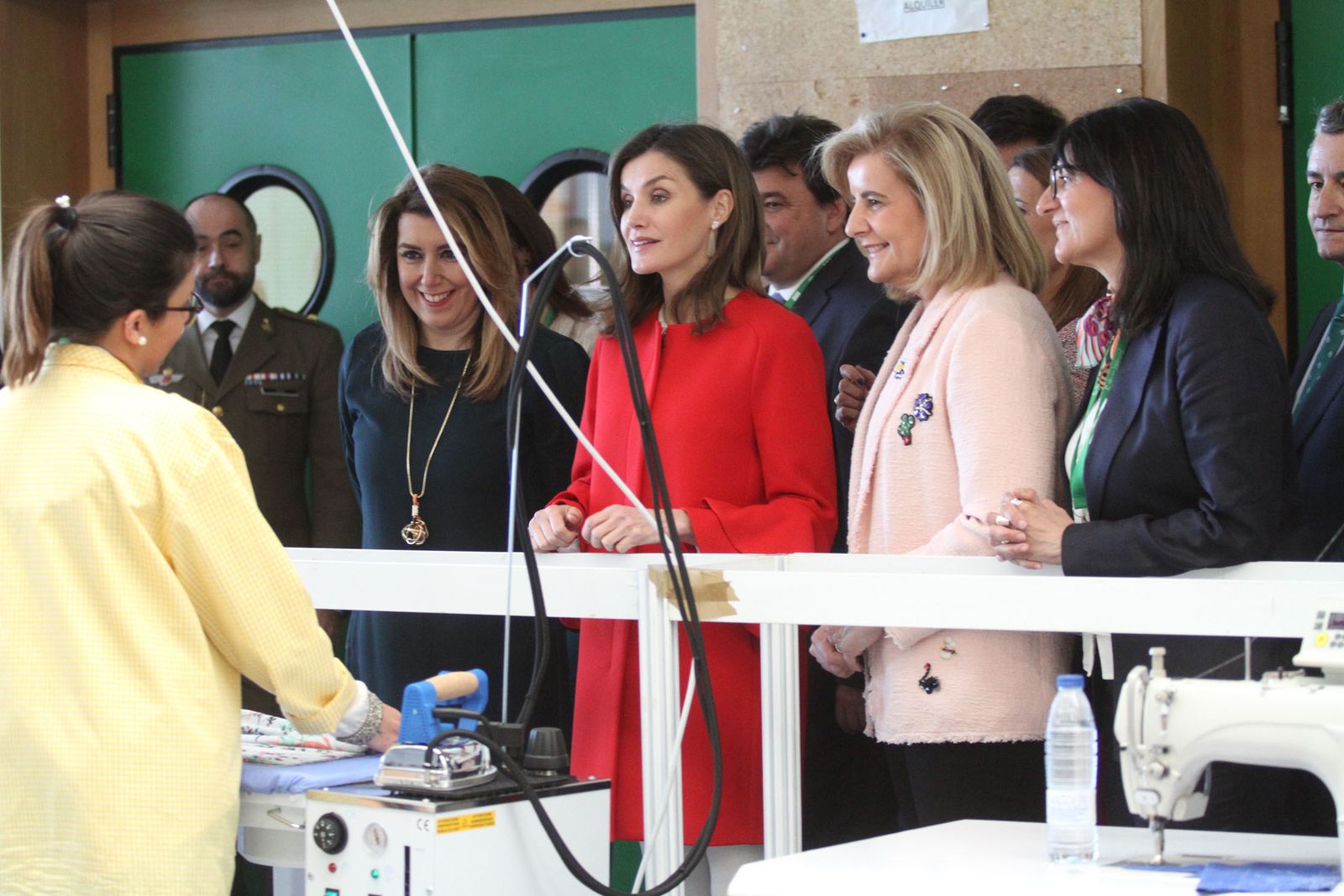 Imágenes de la visita de la reina Letizia a Huelva
