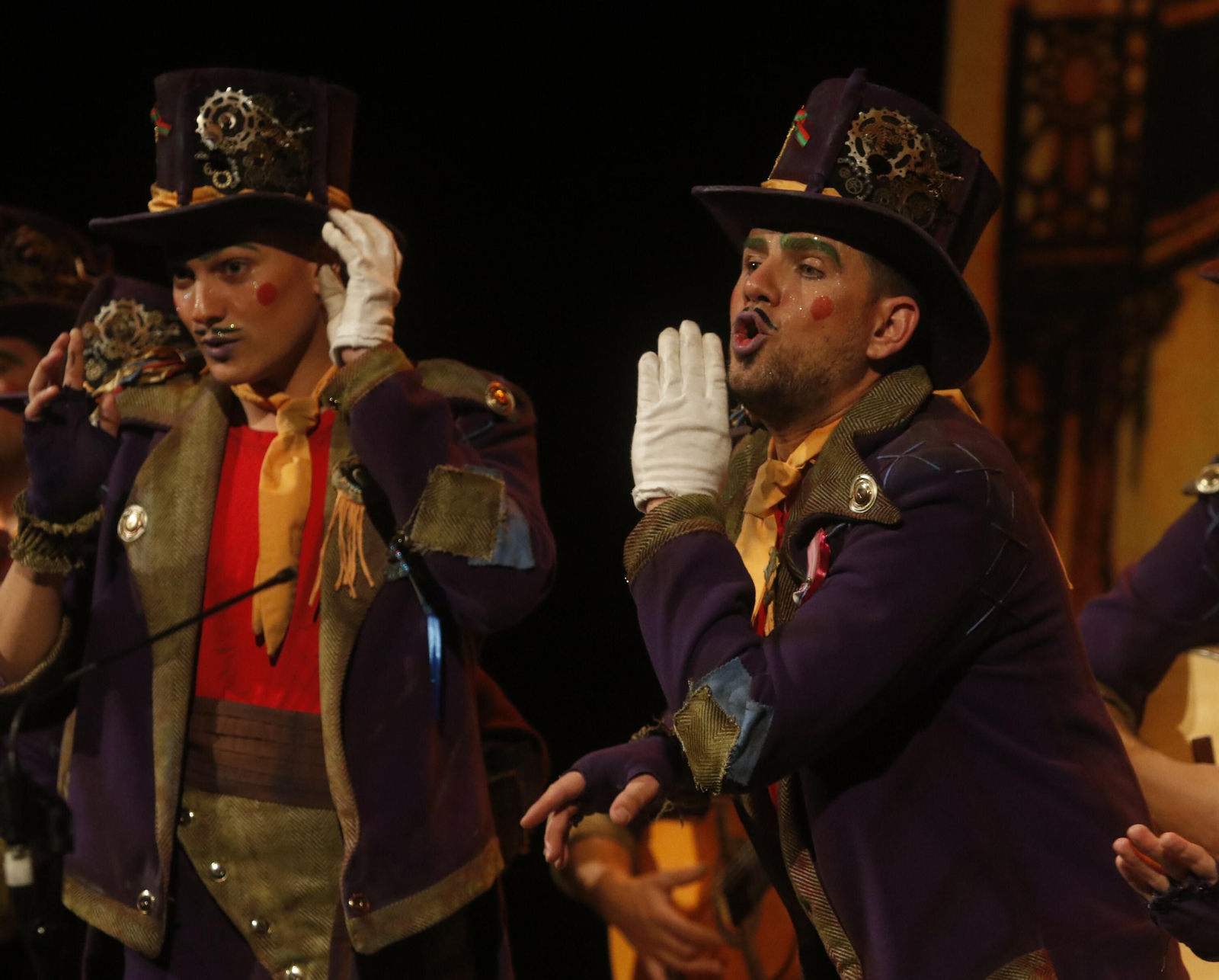 La primera sesión de preliminares del Concurso del Carnaval de Córdoba, en fotos