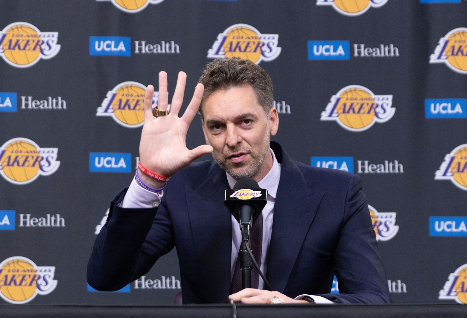 Las fotos del gran día de Pau Gasol