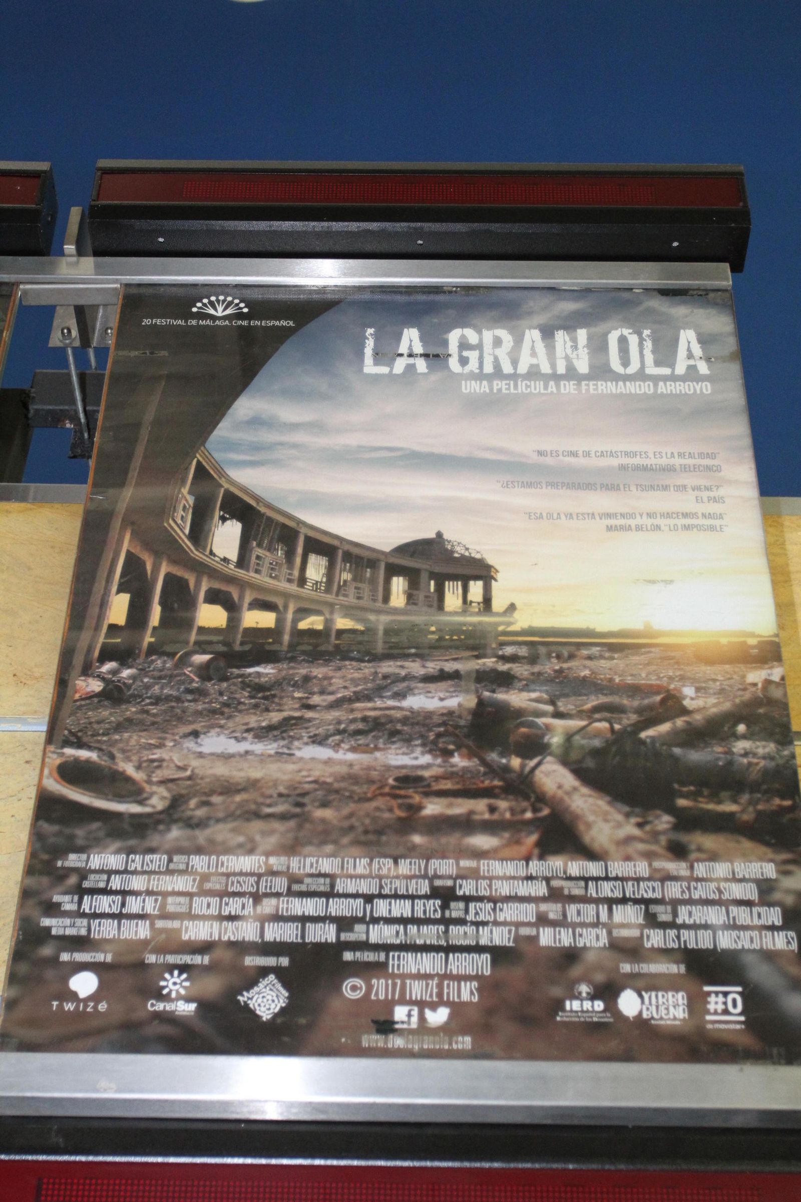 Presentación del documental 'La gran ola' en el colegio Funcadia