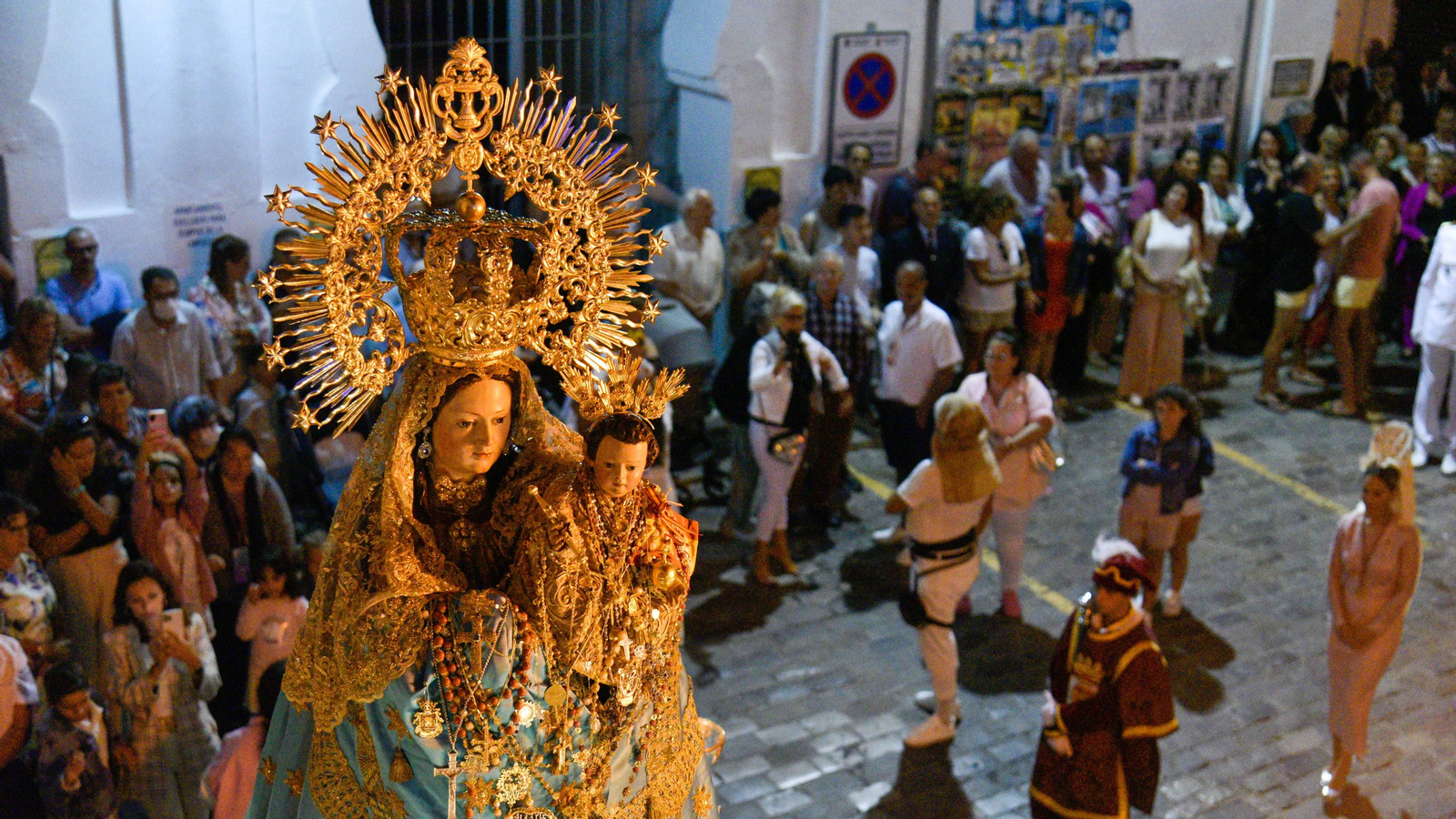 Las fotos de la procesión de La Virgen de la luz en Tarifa