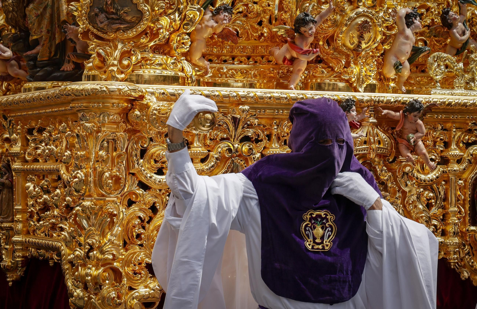 la Hermandad de San Benito en la Semana Santa de Sevilla 2025
