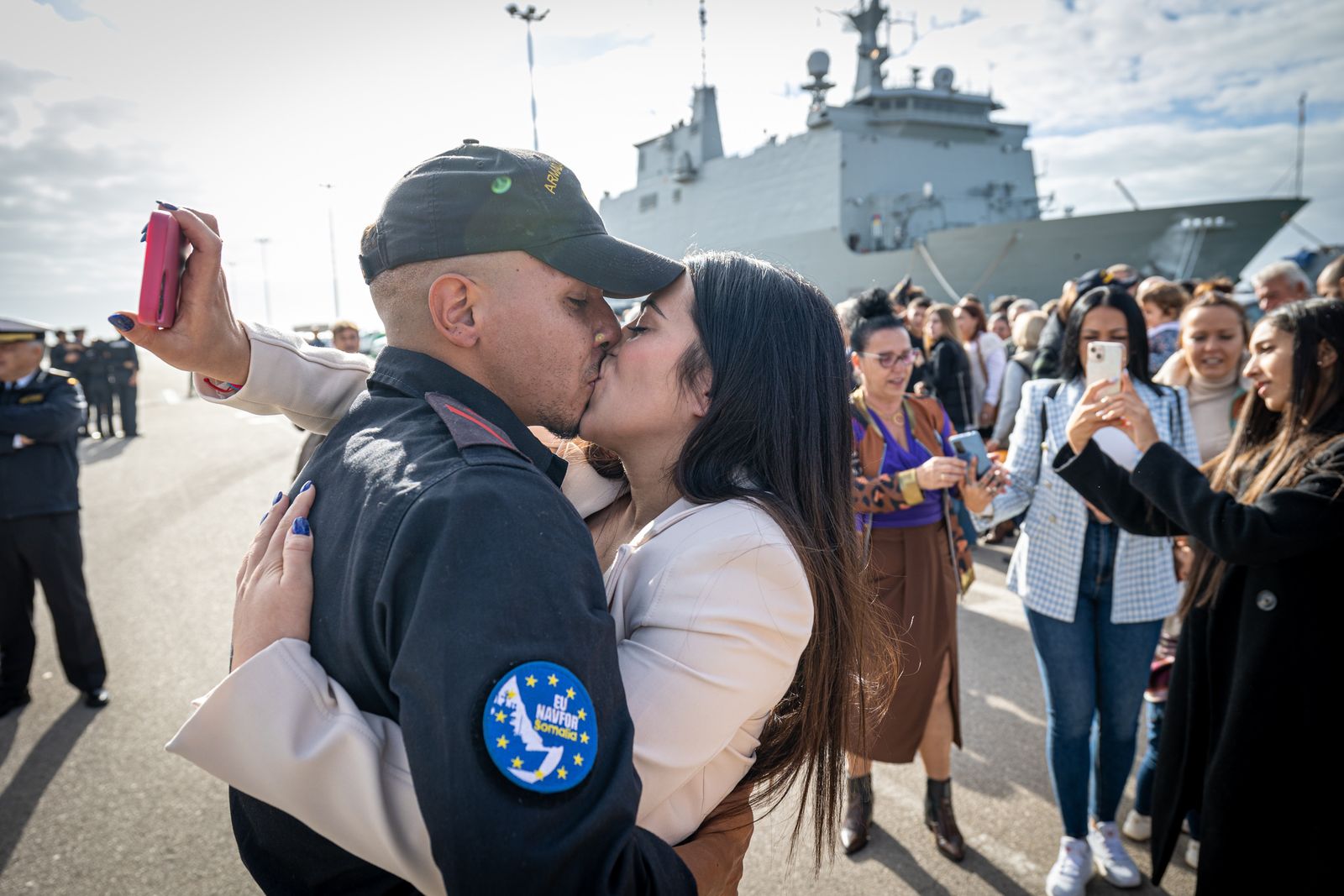 Imágenes del regreso de La fragata 'Numancia' a Rota tras participar en la operación Atalanta