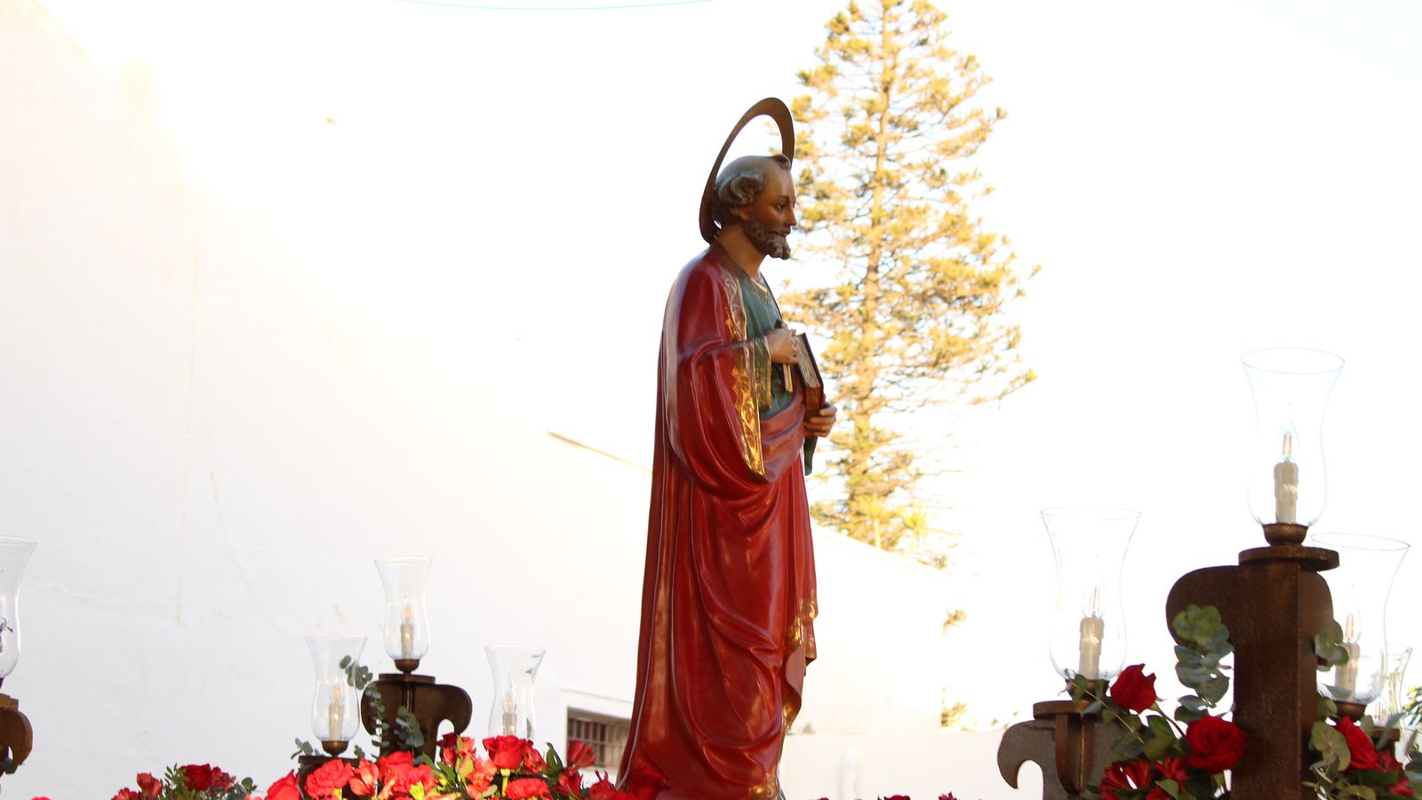 San Pedro ha recogido el fervor de los vecinos de La Mojonera.