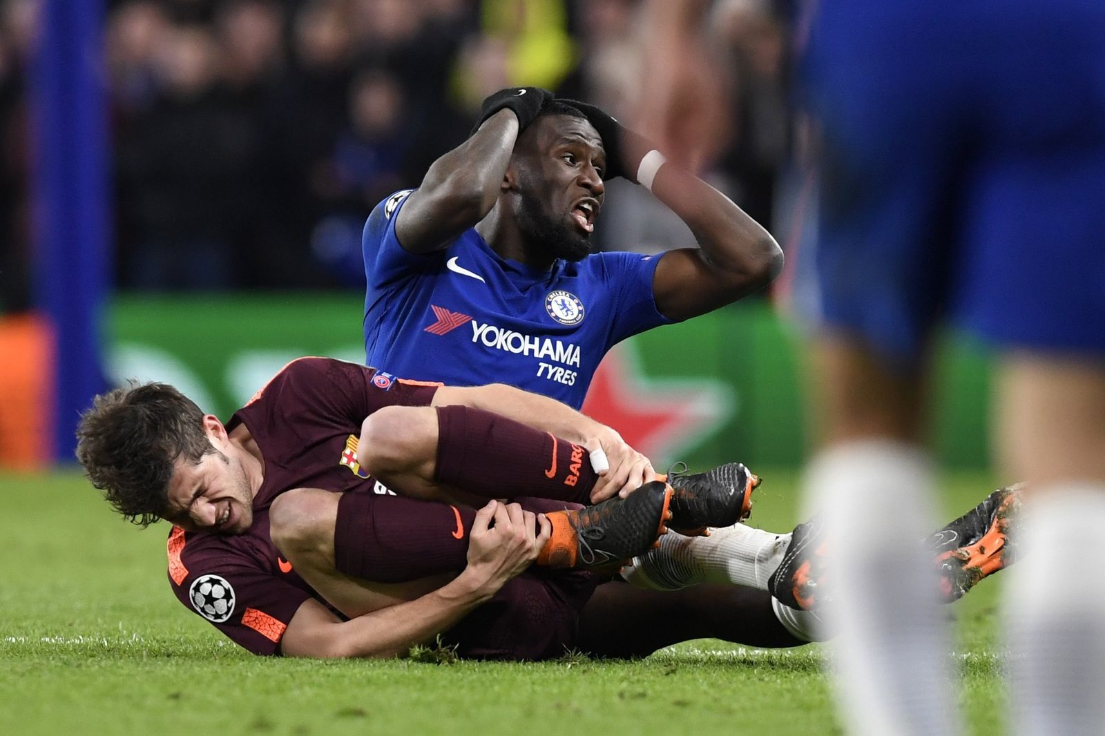 Las imágenes del Chelsea-Barça