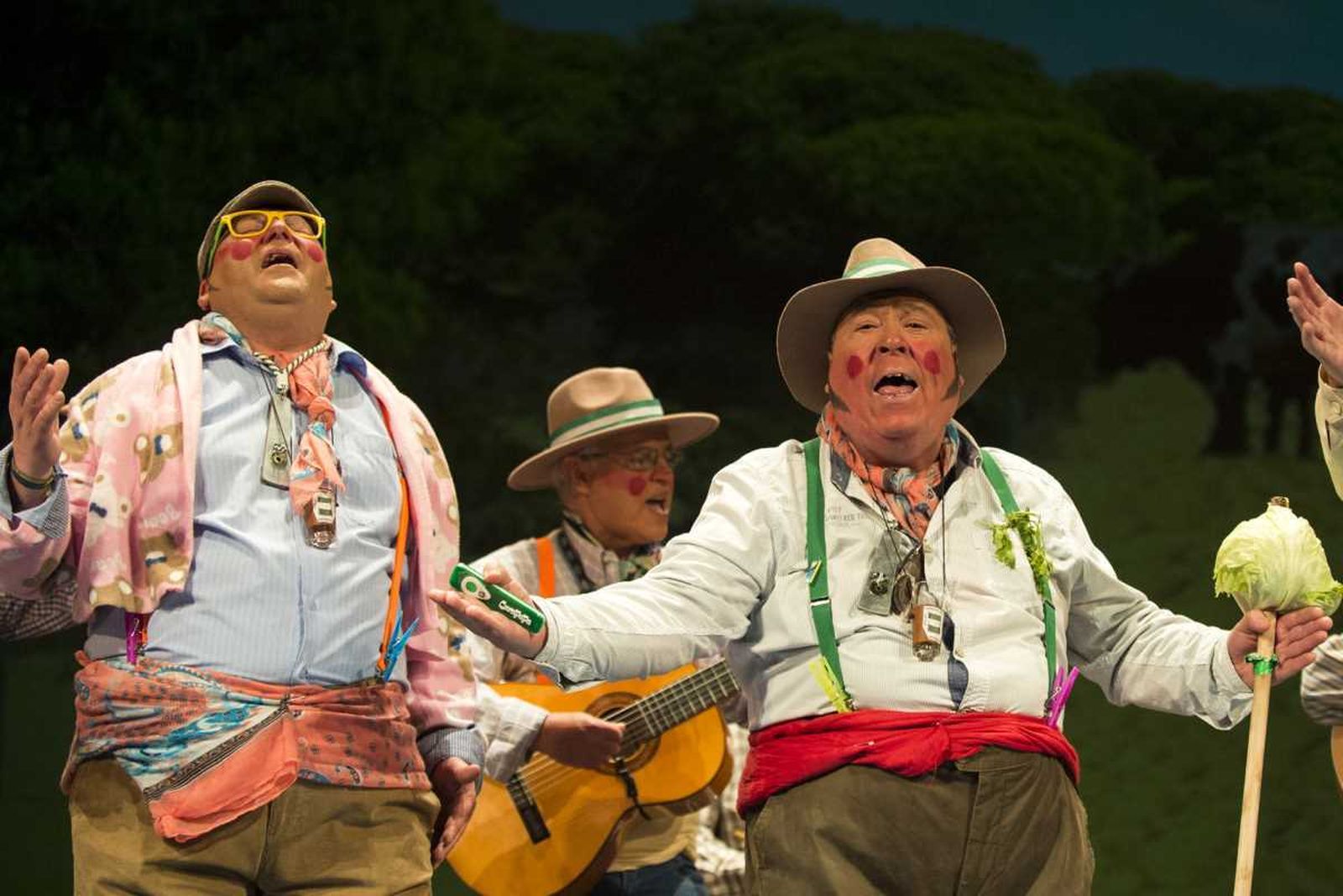 Las imágenes de la primera función de cuartos