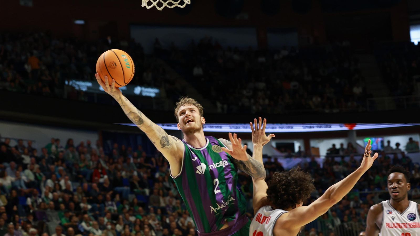 El Unicaja-Reggiana de cuartos de final de la BCL, en fotos