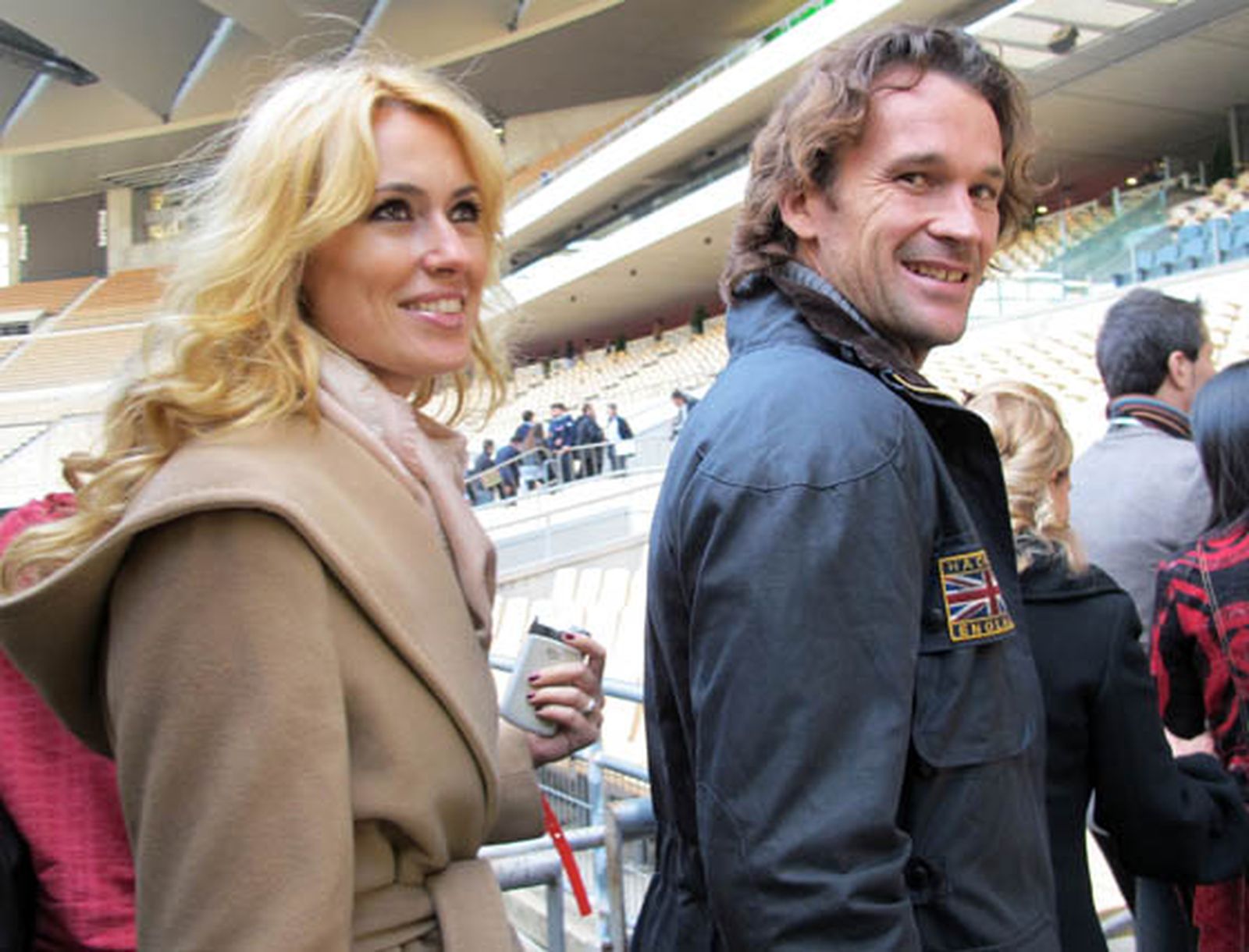 Carolina Cerezuela y su marido, el tenista Carlos Moyá.

Foto: Victoria Ramírez