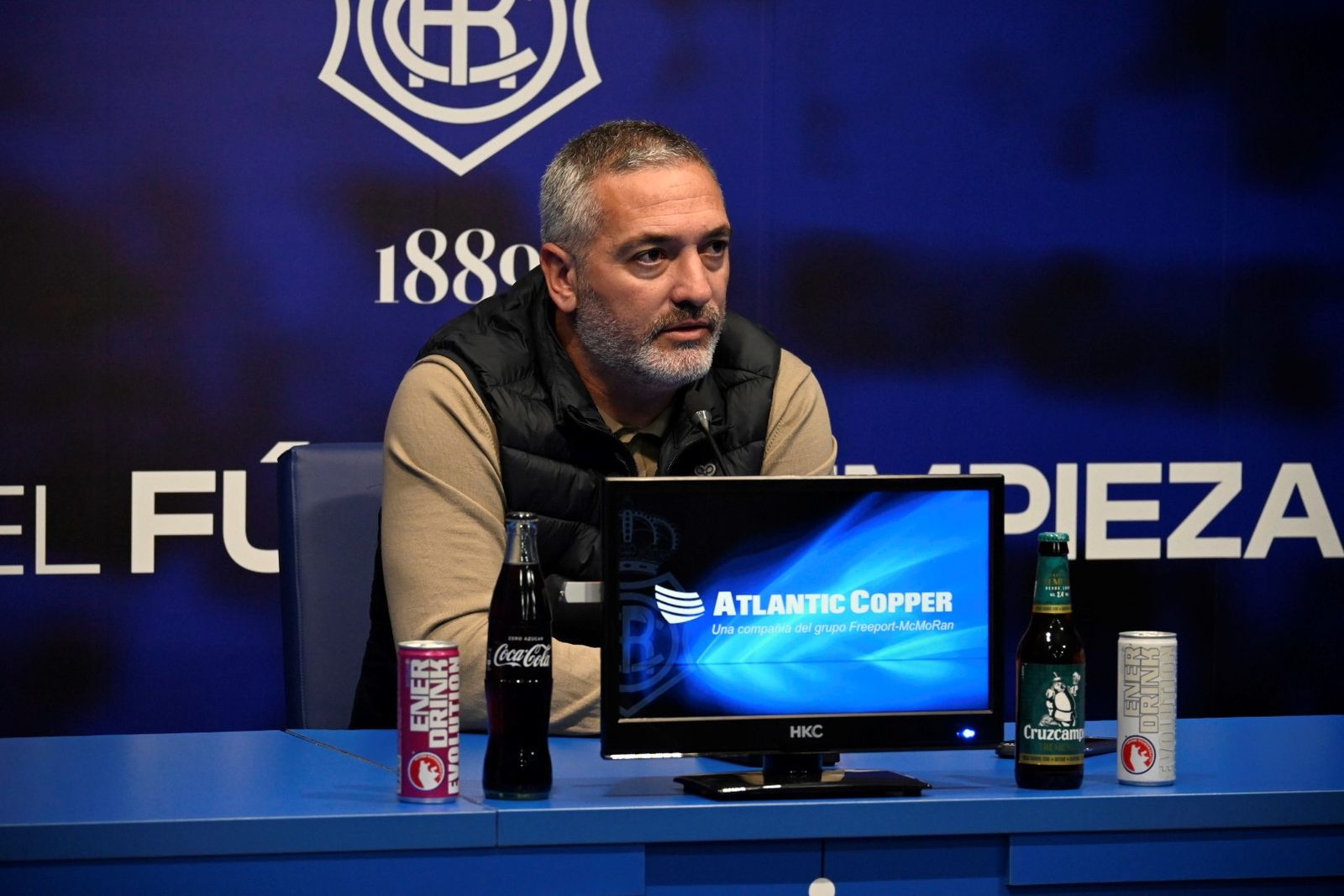 Arzu, durante una rueda de prensa reciente.