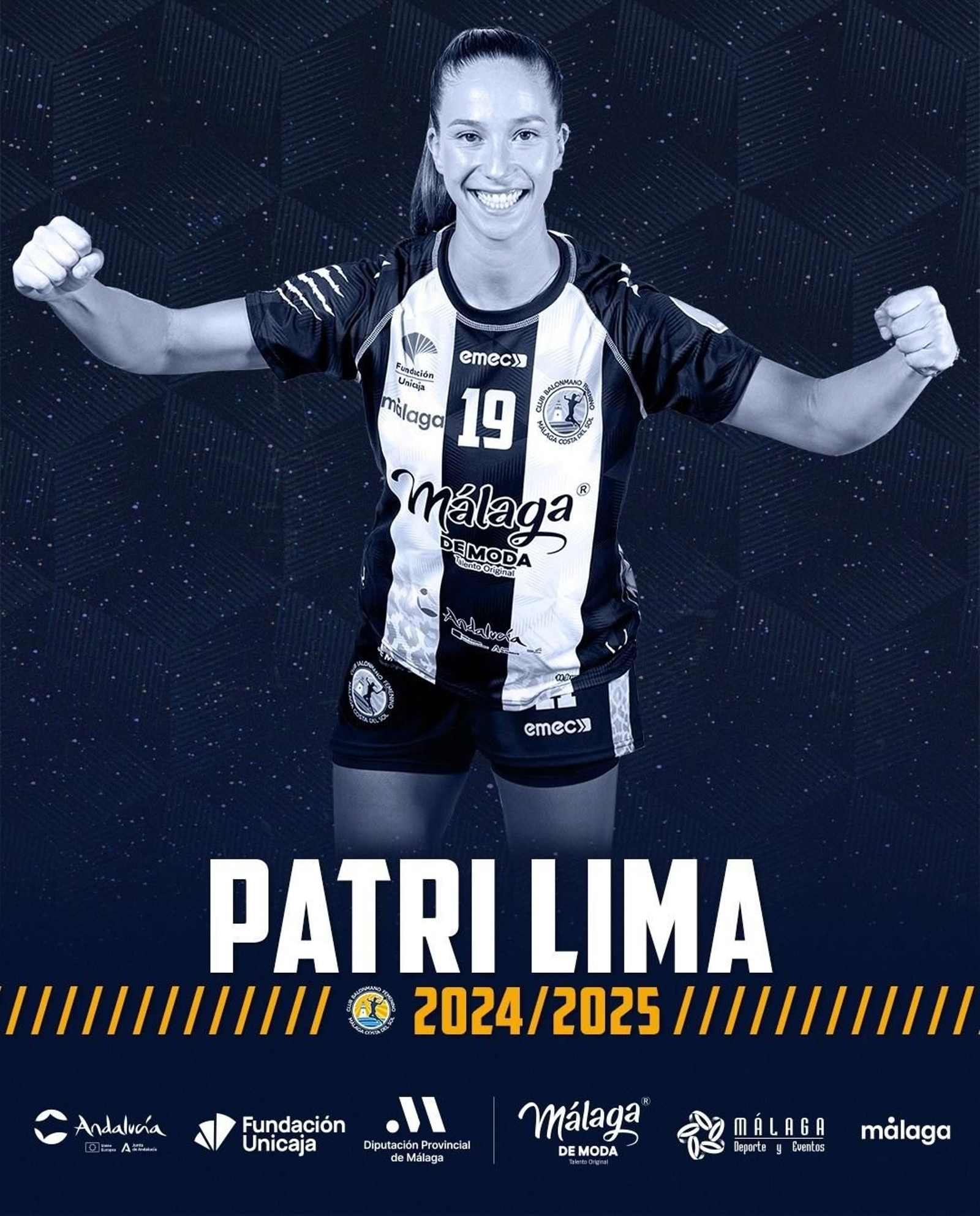 Patri Lima celebra.