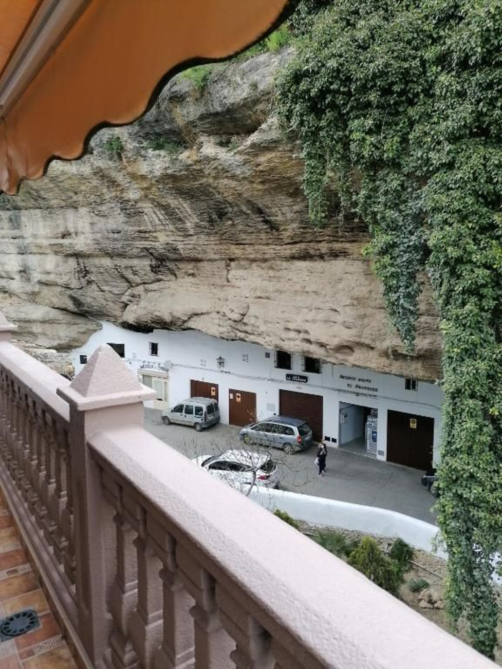 Vista desde la terraza.