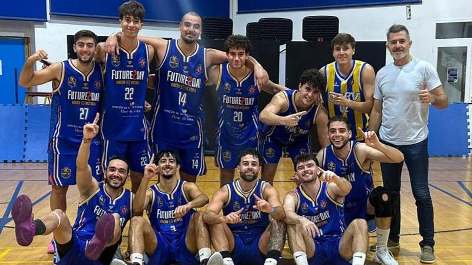 Equipo masculino del AD Future2Day