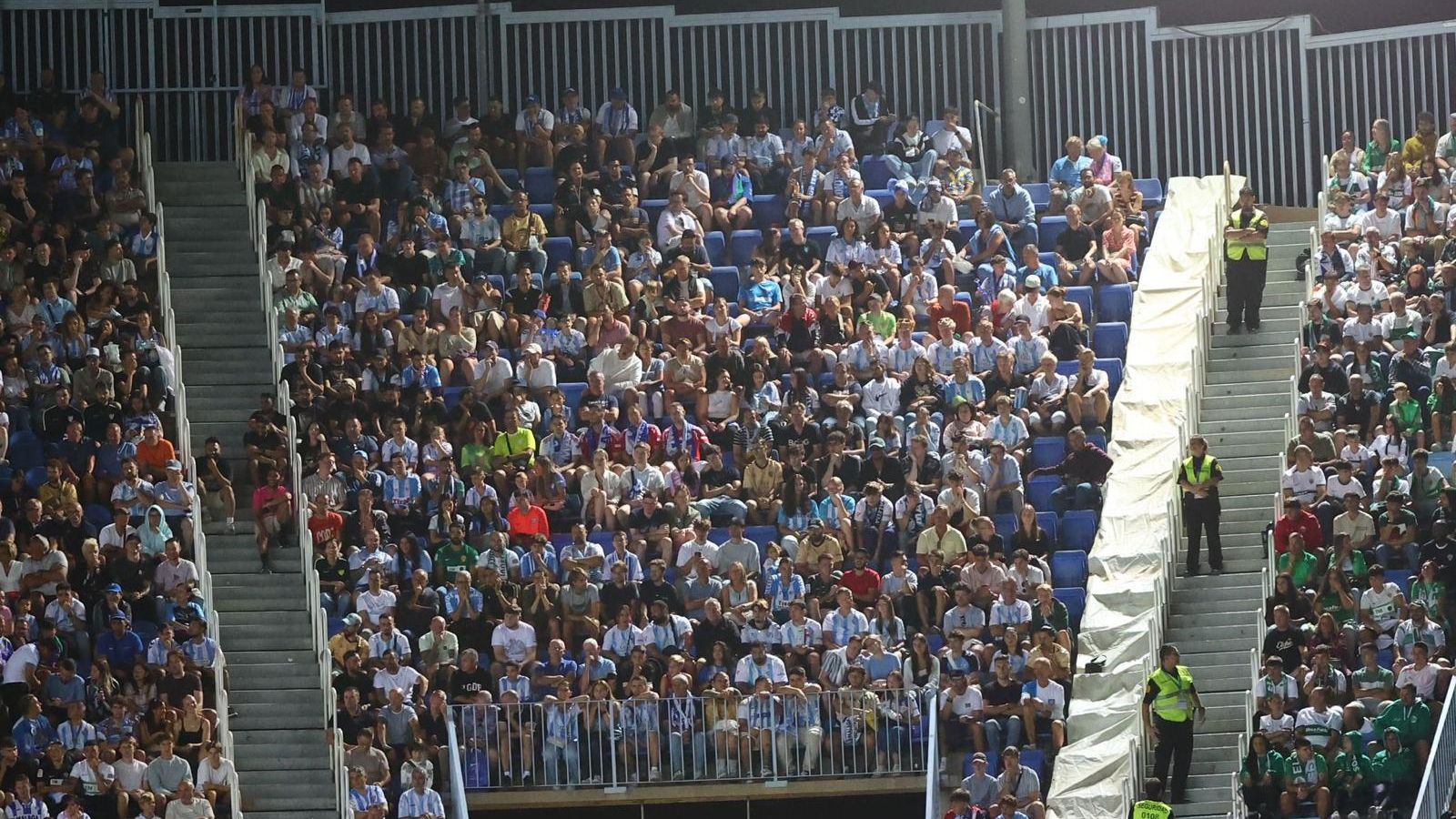 El Málaga CF - Elche, en fotos