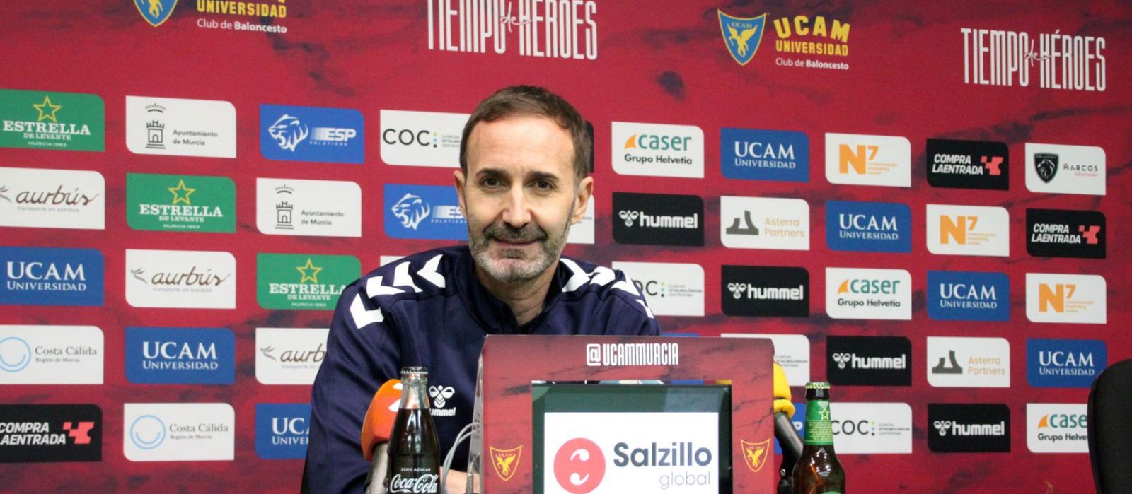 Sito Alonso, entrenador del UCAM.